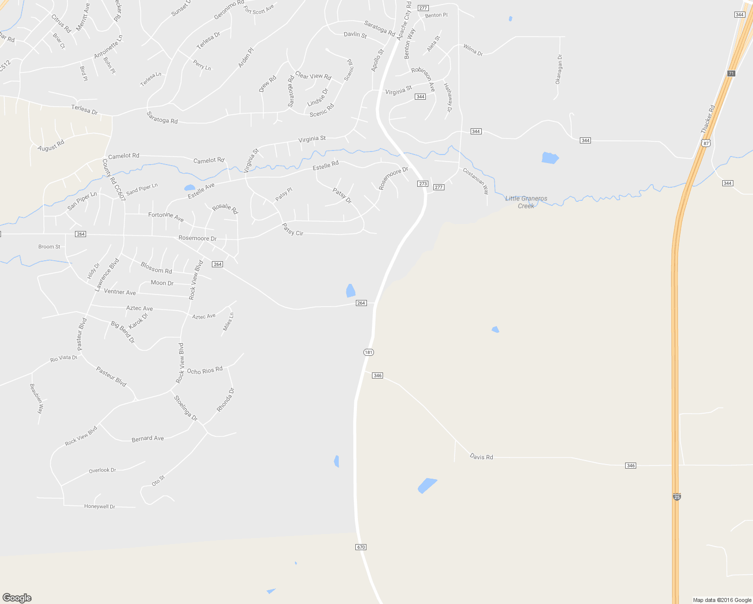 map of restaurants, bars, coffee shops, grocery stores, and more near 10511 Apache City Road in Rye