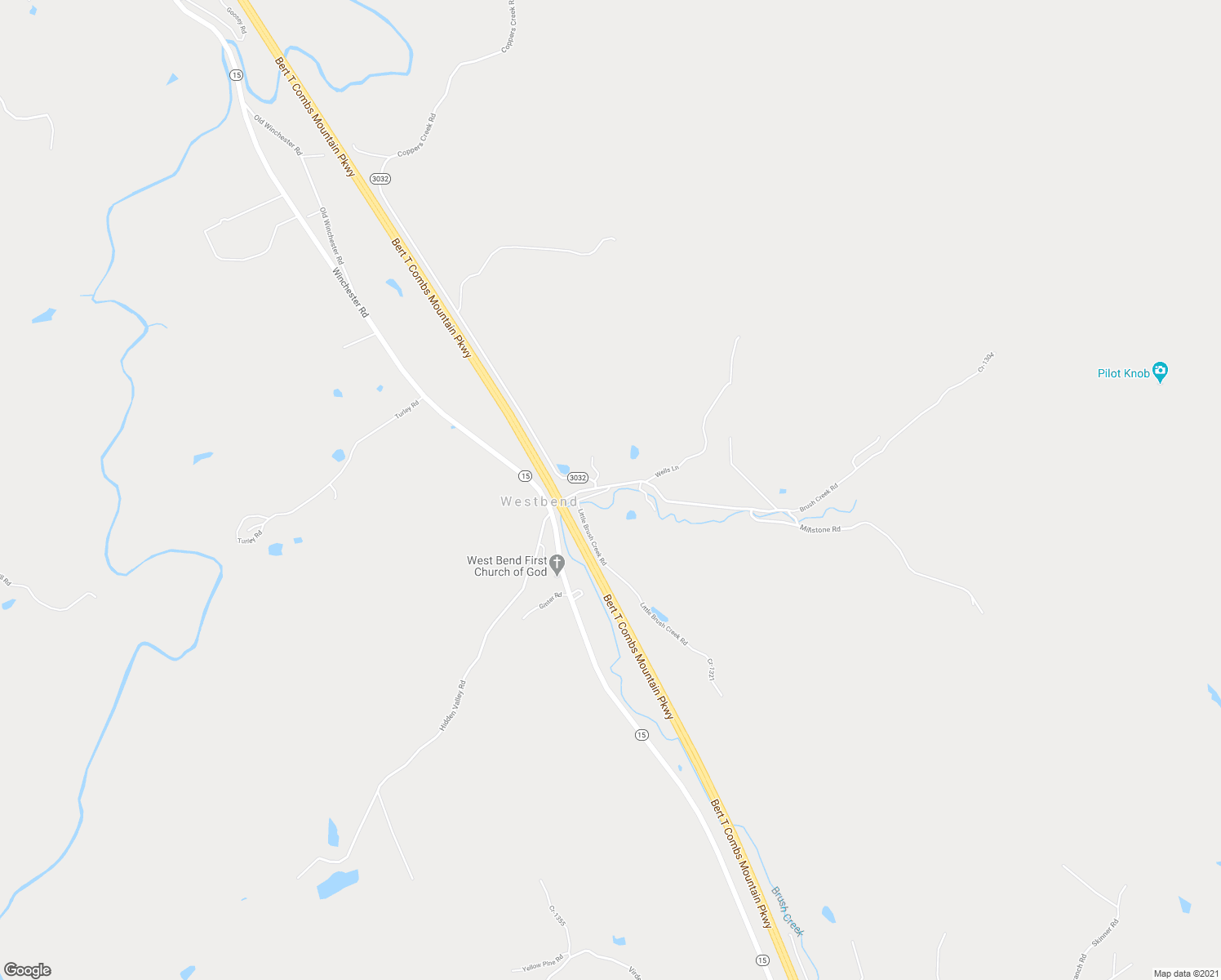 map of restaurants, bars, coffee shops, grocery stores, and more near 185 Brush Creek Road in Clay City