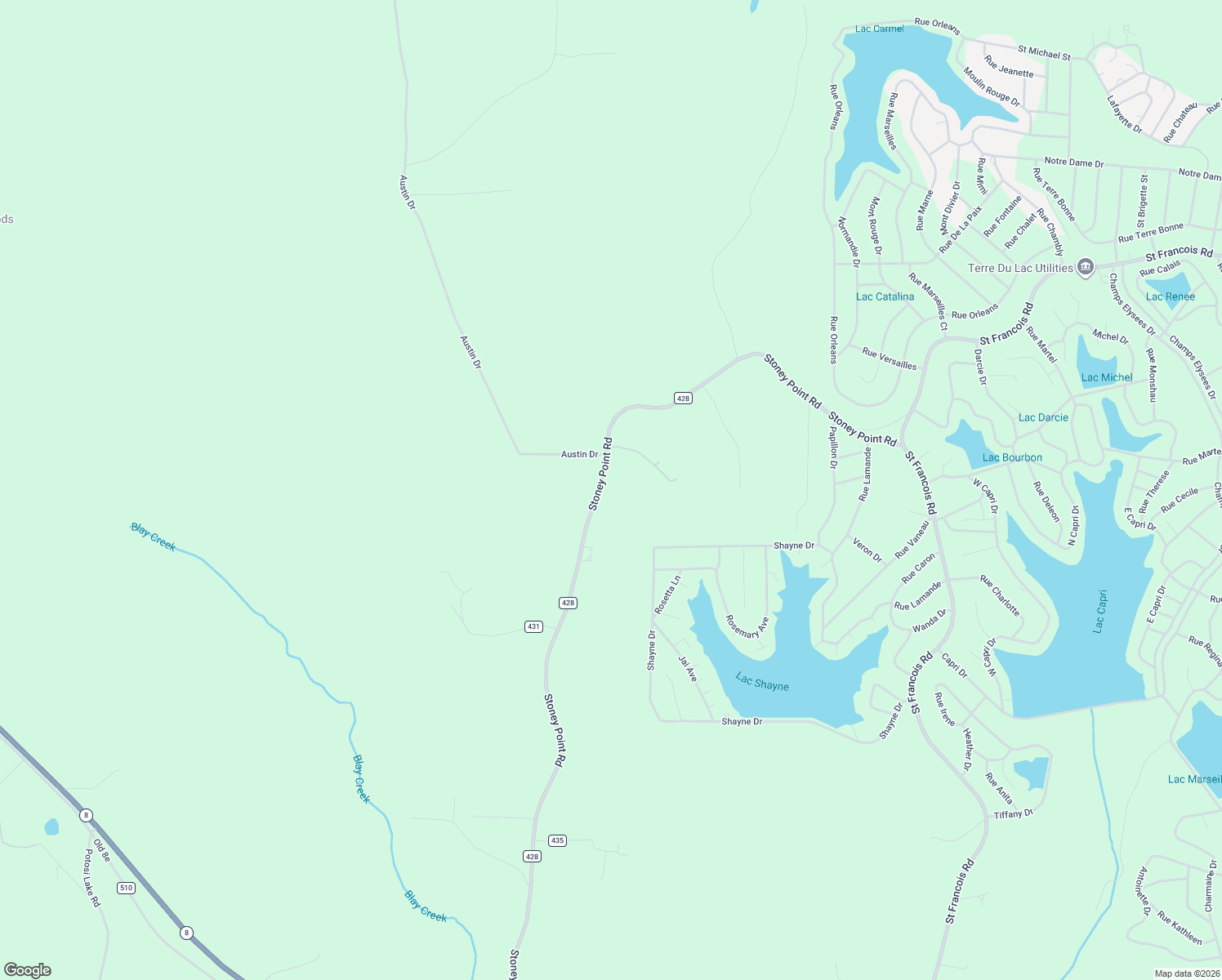 map of restaurants, bars, coffee shops, grocery stores, and more near 12223 Stoney Point Road in Mineral Point