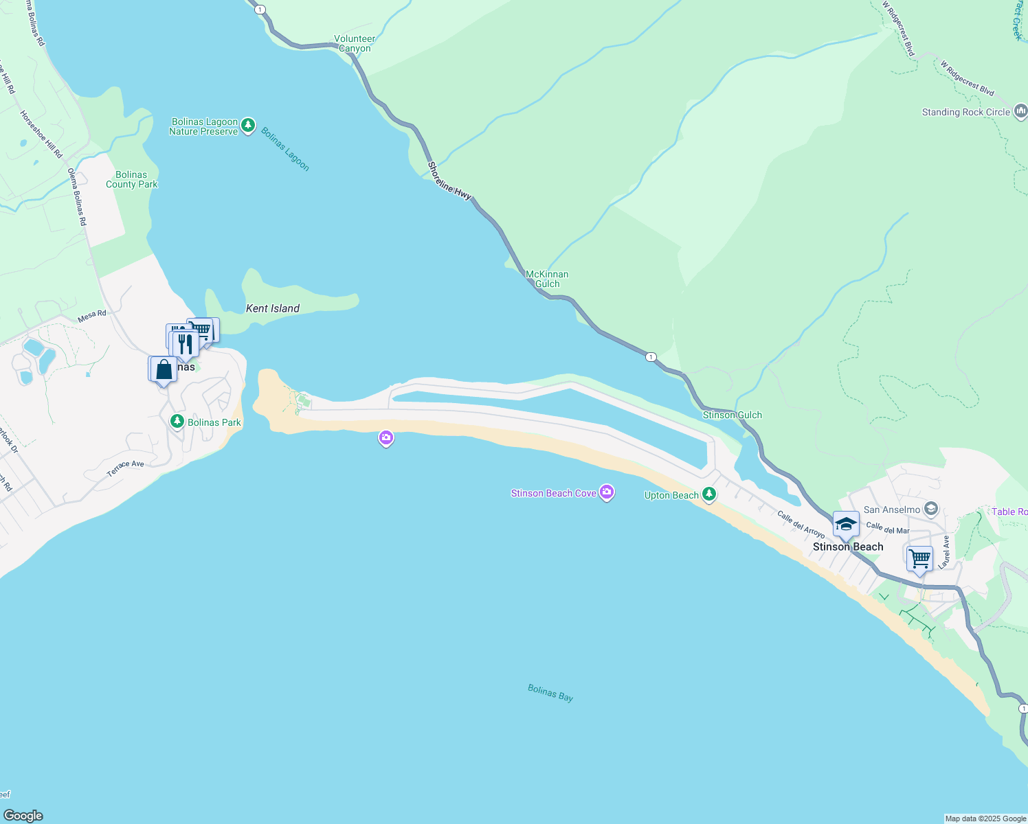 231 Seadrift Road, Stinson Beach CA Walk Score