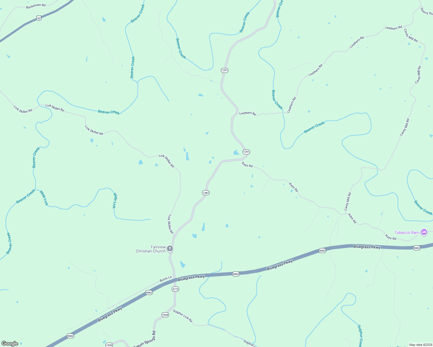 map of restaurants, bars, coffee shops, grocery stores, and more near 1577 Fairview Road in Lawrenceburg