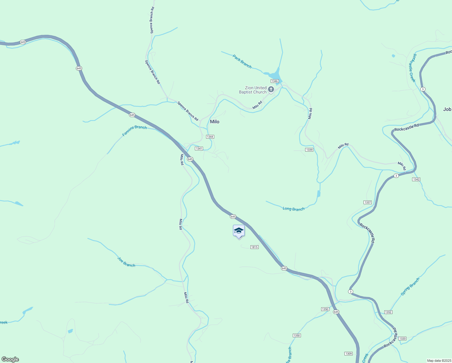 map of restaurants, bars, coffee shops, grocery stores, and more near 356 Milo Subdivision Road in Tomahawk