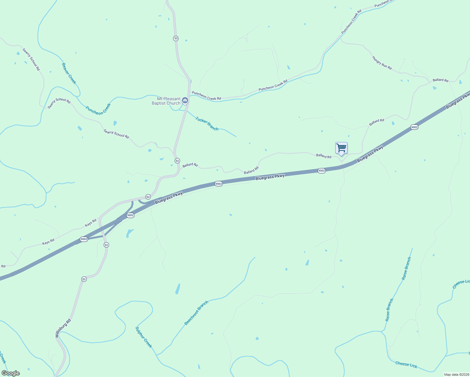 map of restaurants, bars, coffee shops, grocery stores, and more near in Ashbrook