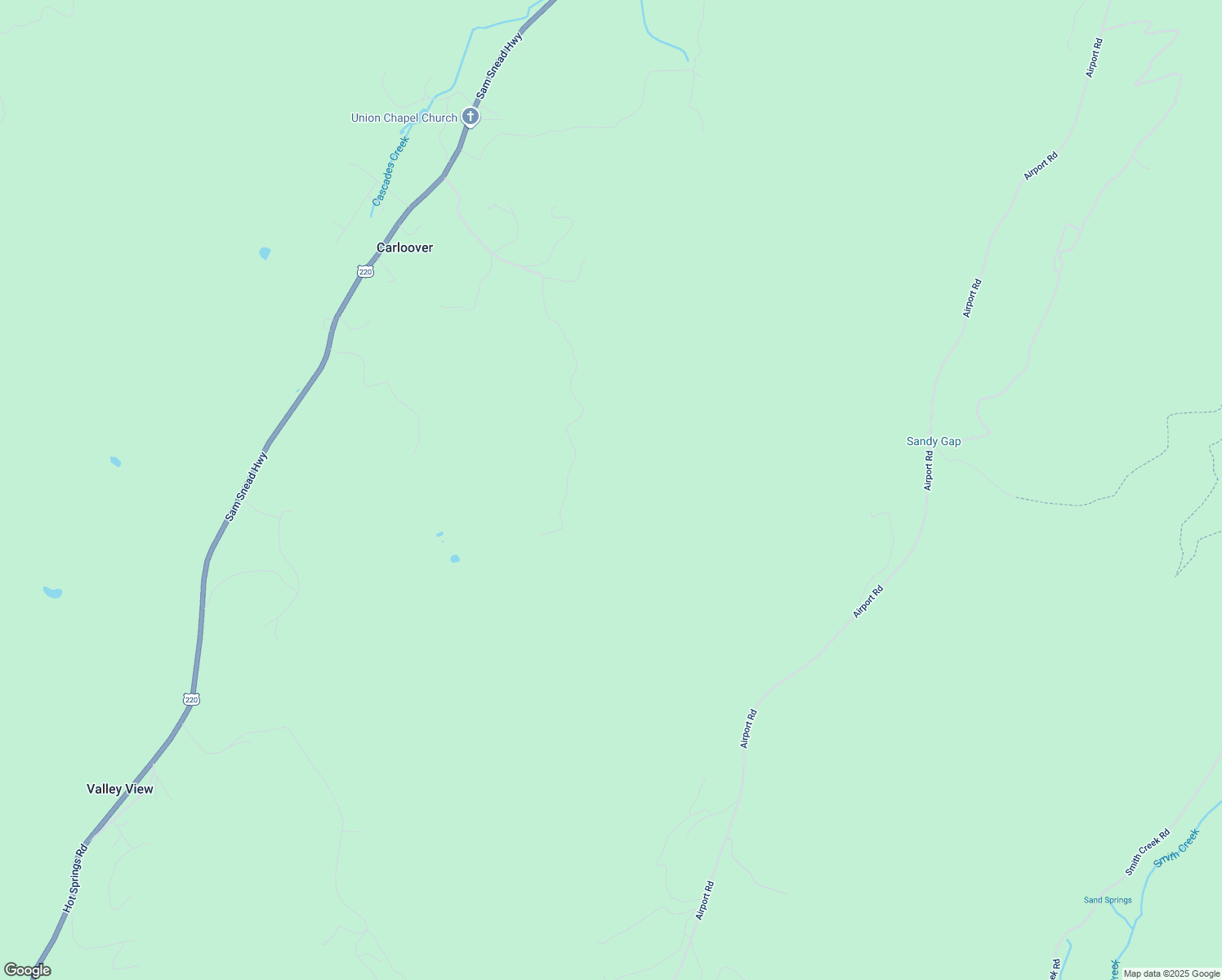 map of restaurants, bars, coffee shops, grocery stores, and more near 905 Peery Hollow Road in Hot Springs