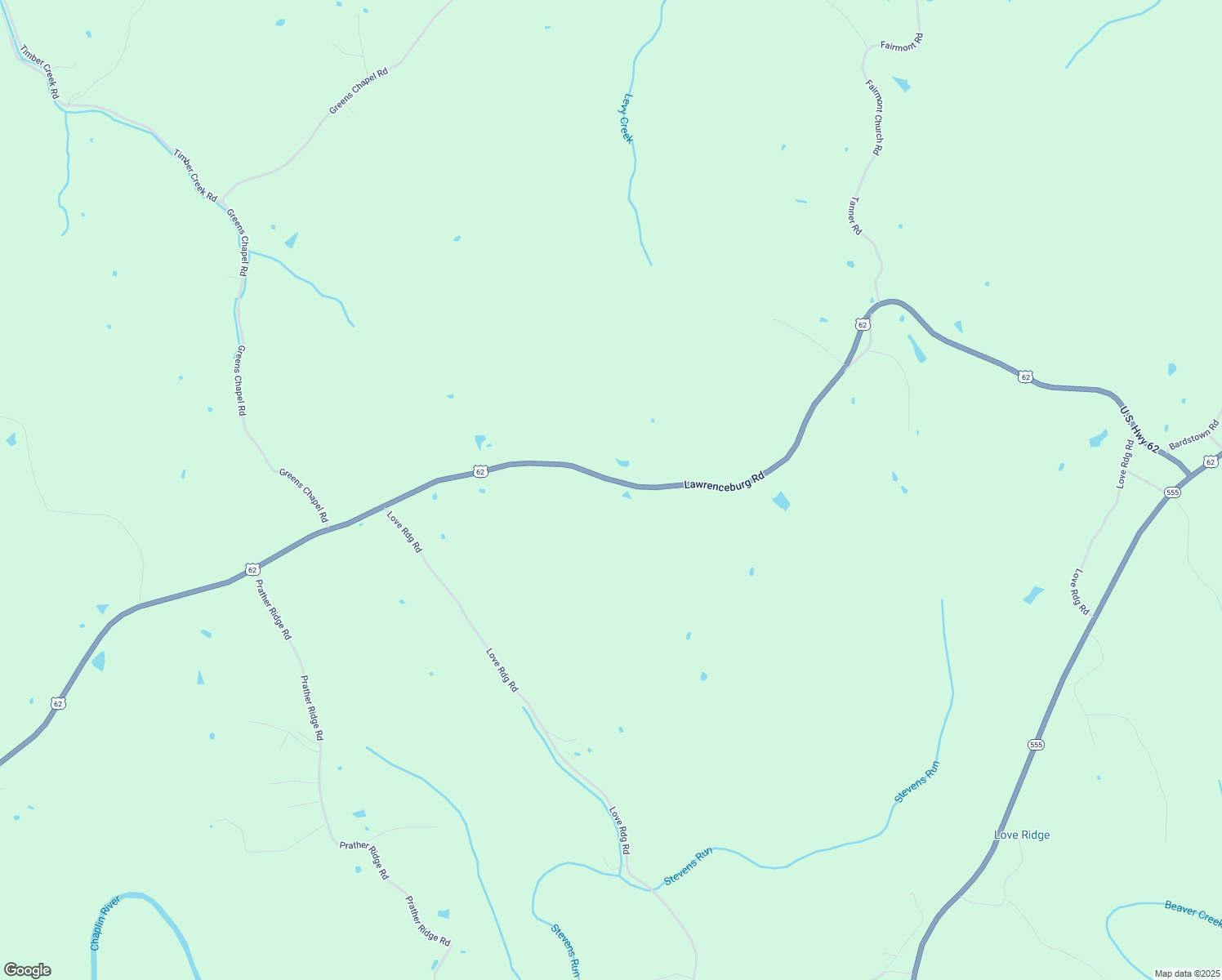 map of restaurants, bars, coffee shops, grocery stores, and more near 8901 Lawrenceburg Road in Chaplin