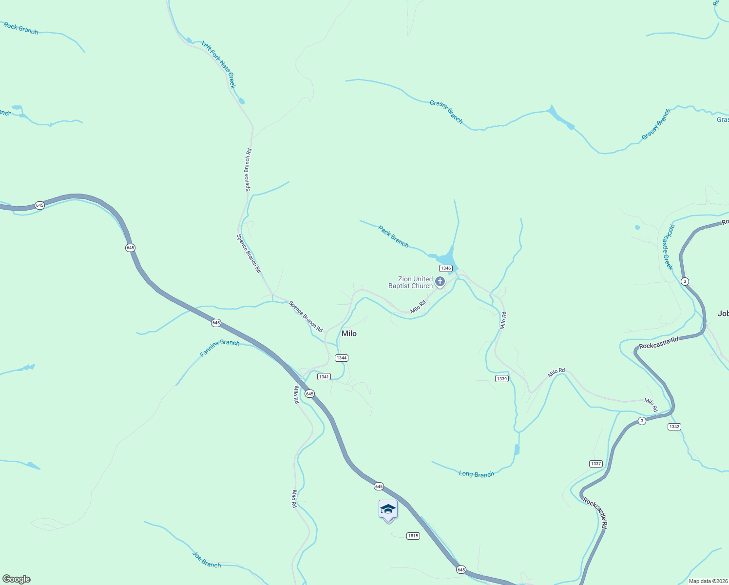 map of restaurants, bars, coffee shops, grocery stores, and more near 3629 Milo Road in Tomahawk