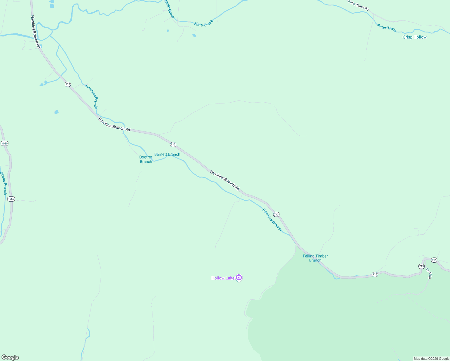map of restaurants, bars, coffee shops, grocery stores, and more near 7519 Hawkins Branch Road in Frenchburg