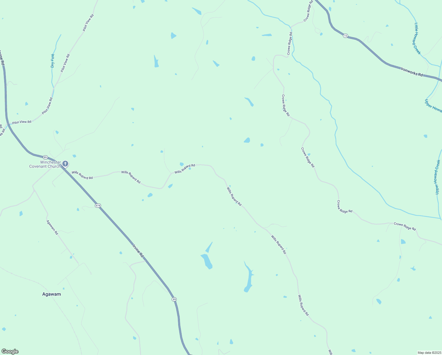 map of restaurants, bars, coffee shops, grocery stores, and more near 1610 Wills Rupard Rd in Winchester