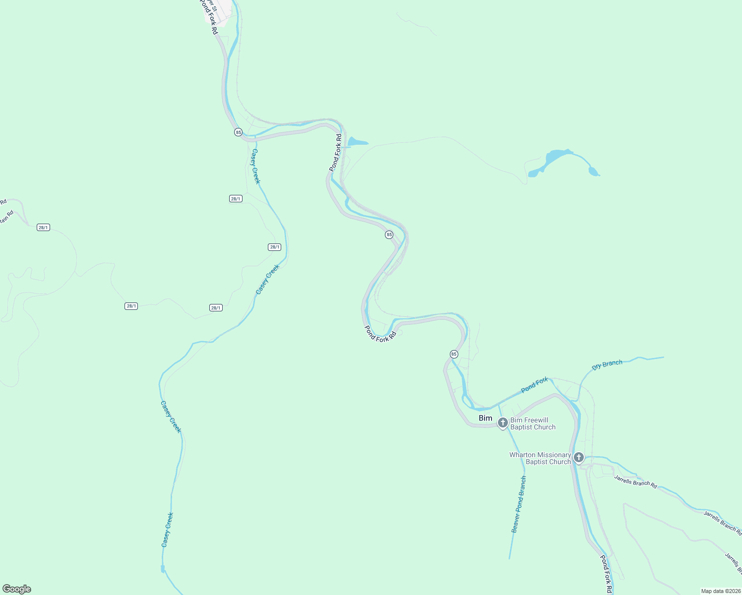 map of restaurants, bars, coffee shops, grocery stores, and more near Millwood Road in Bim
