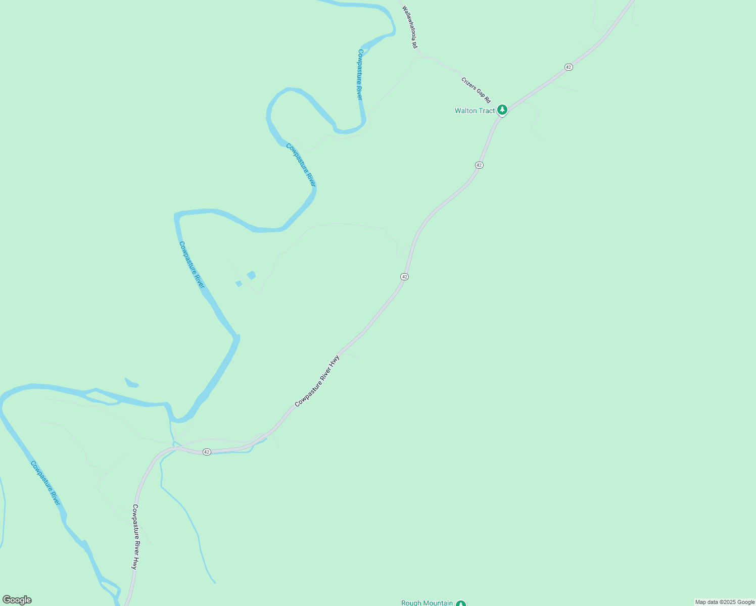 map of restaurants, bars, coffee shops, grocery stores, and more near 4857 Cowpasture River Highway in Millboro