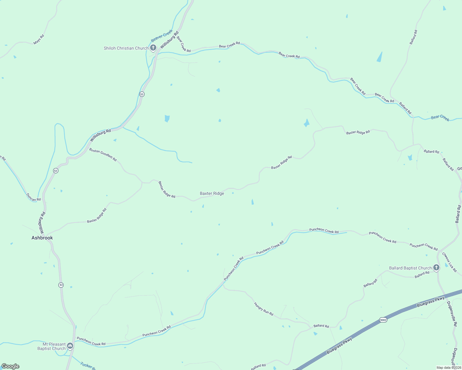 map of restaurants, bars, coffee shops, grocery stores, and more near 1356 Baxter Ridge Road in Lawrenceburg