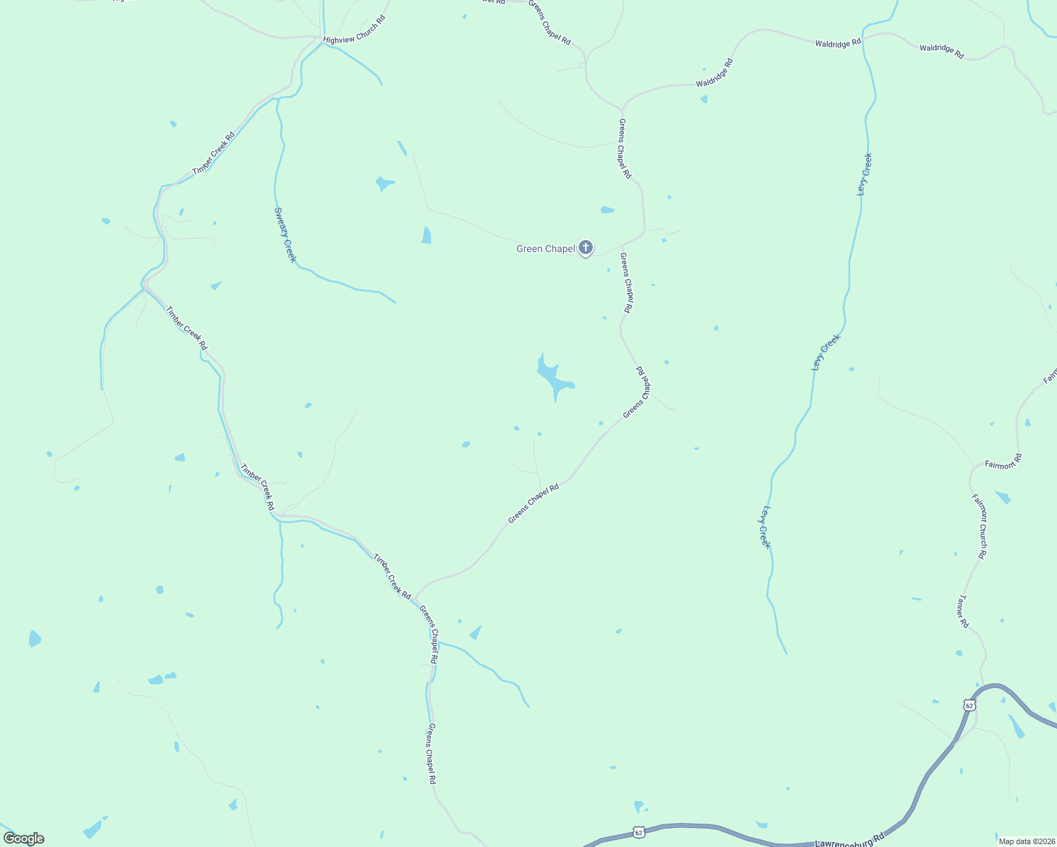 map of restaurants, bars, coffee shops, grocery stores, and more near 1631 Greens Chapel Road in Bloomfield