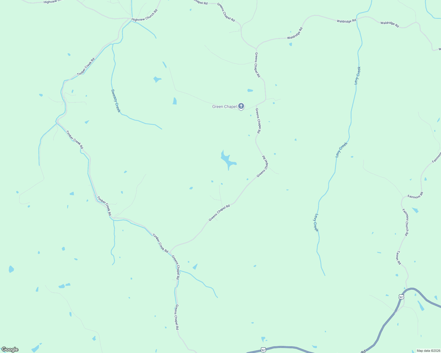 map of restaurants, bars, coffee shops, grocery stores, and more near 1631 Greens Chapel Road in Bloomfield