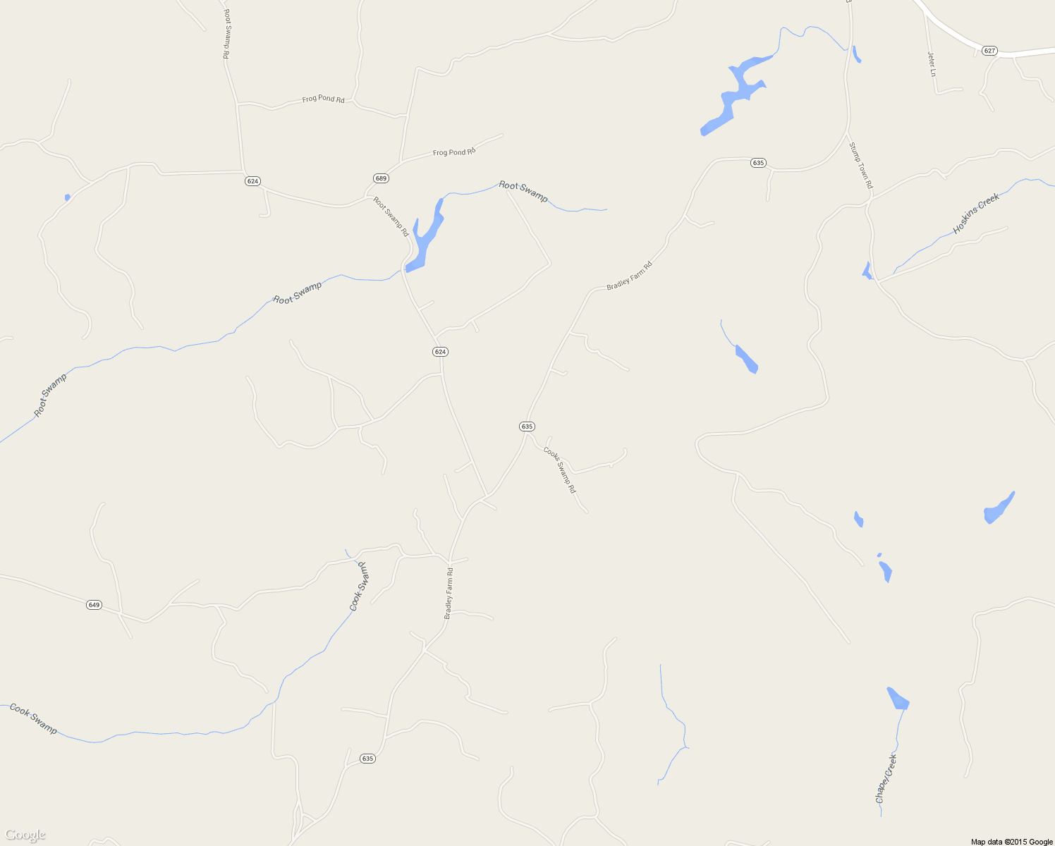 map of restaurants, bars, coffee shops, grocery stores, and more near Bradley Farm Road in Tappahannock