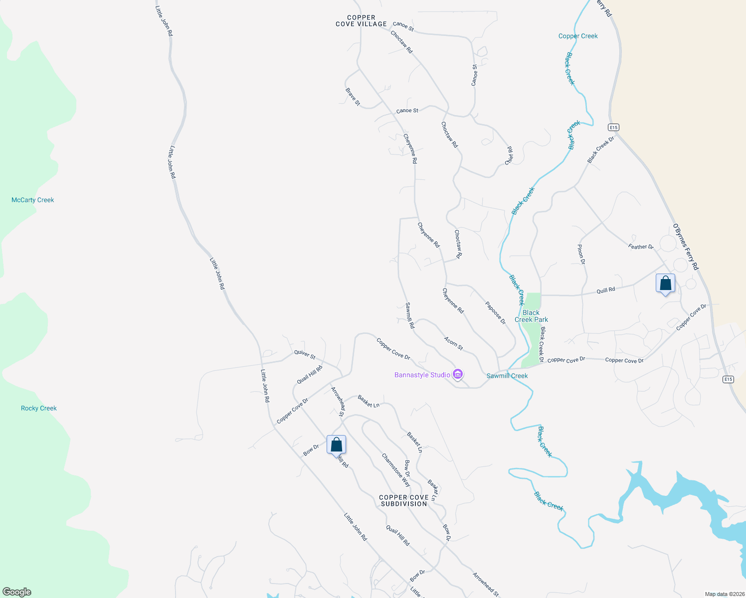 map of restaurants, bars, coffee shops, grocery stores, and more near 1661 Sawmill Road in Copperopolis