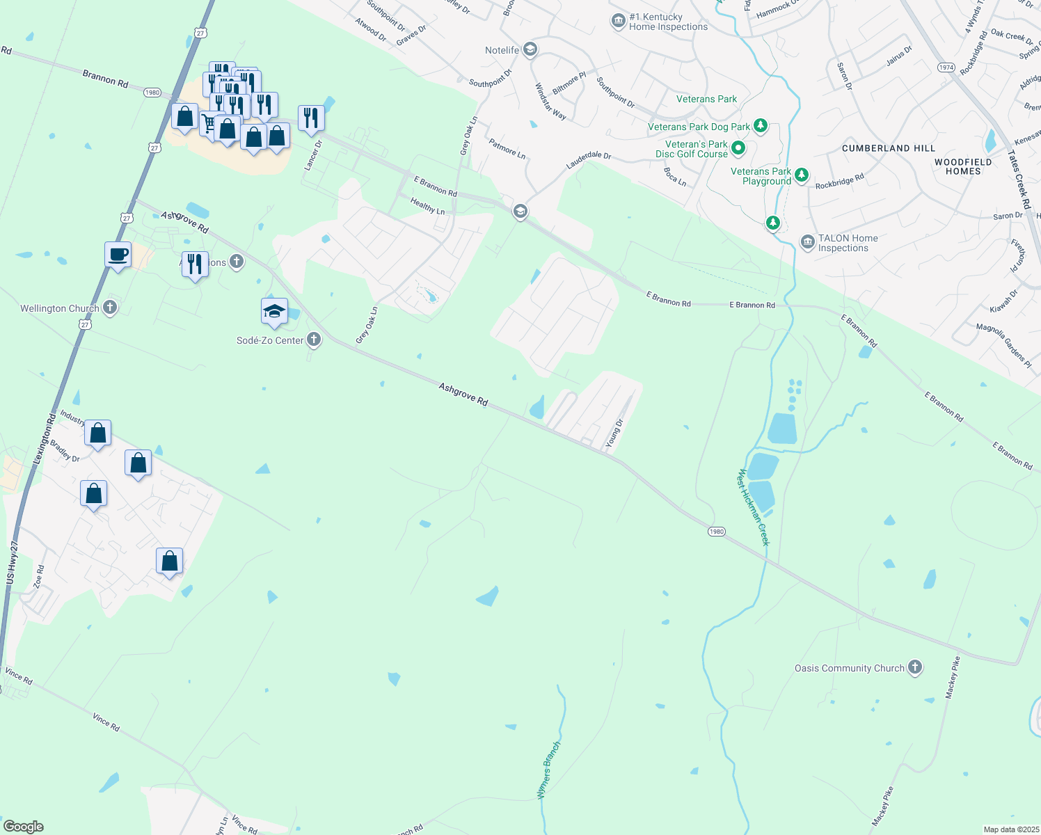 3093 Ashgrove Road, Nicholasville KY Walk Score