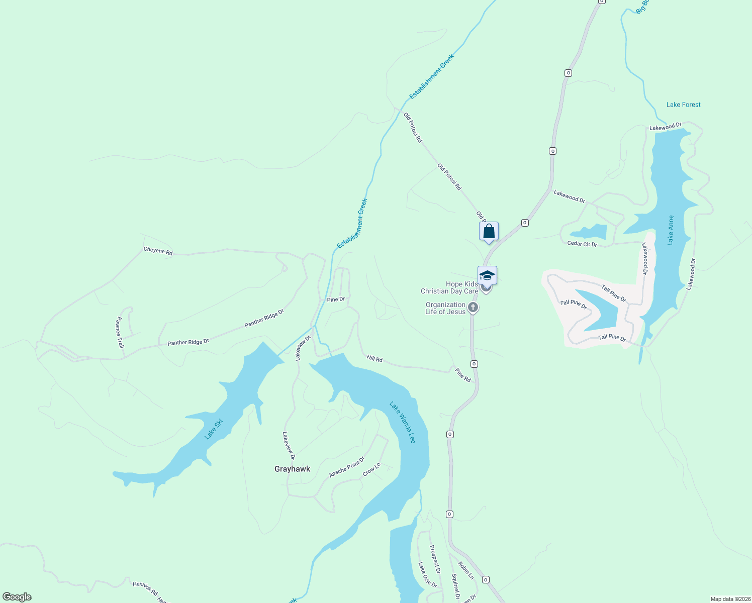 map of restaurants, bars, coffee shops, grocery stores, and more near 12236 Pine Drive in Ste. Genevieve