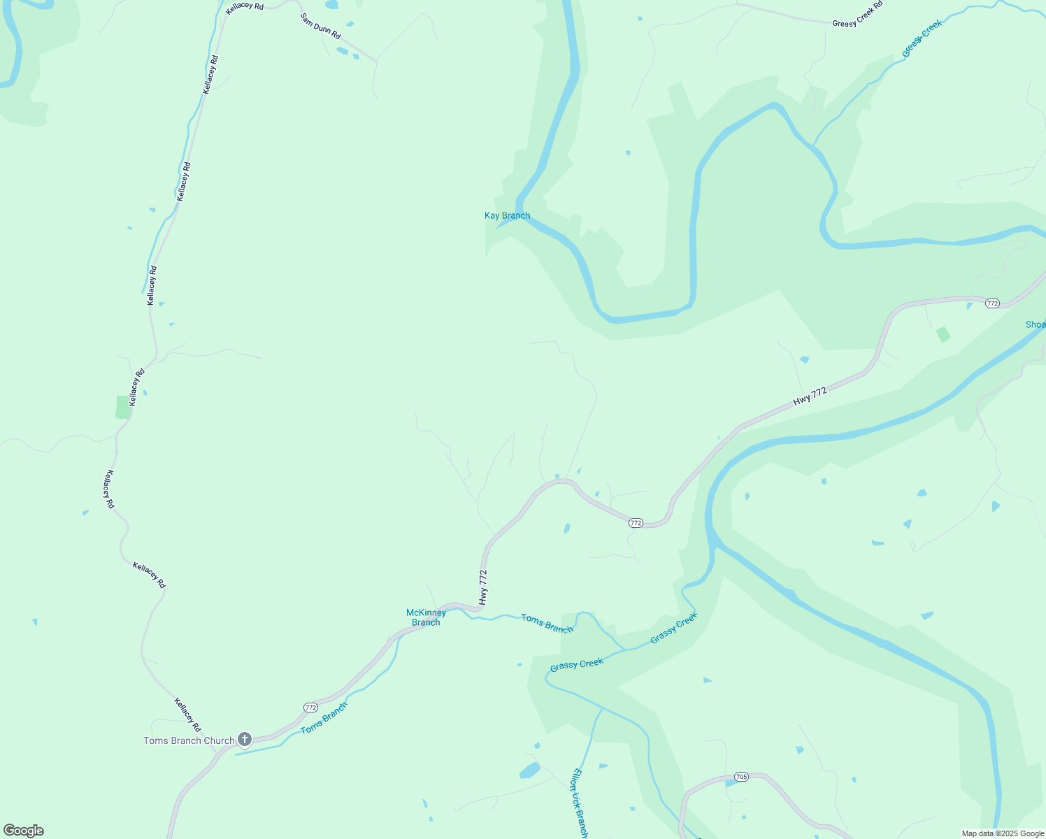 map of restaurants, bars, coffee shops, grocery stores, and more near 417 Carpenter Bridge in West Liberty
