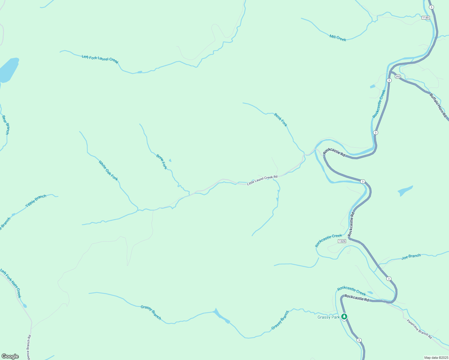 map of restaurants, bars, coffee shops, grocery stores, and more near 917 Little Laurel Creek Road in Louisa
