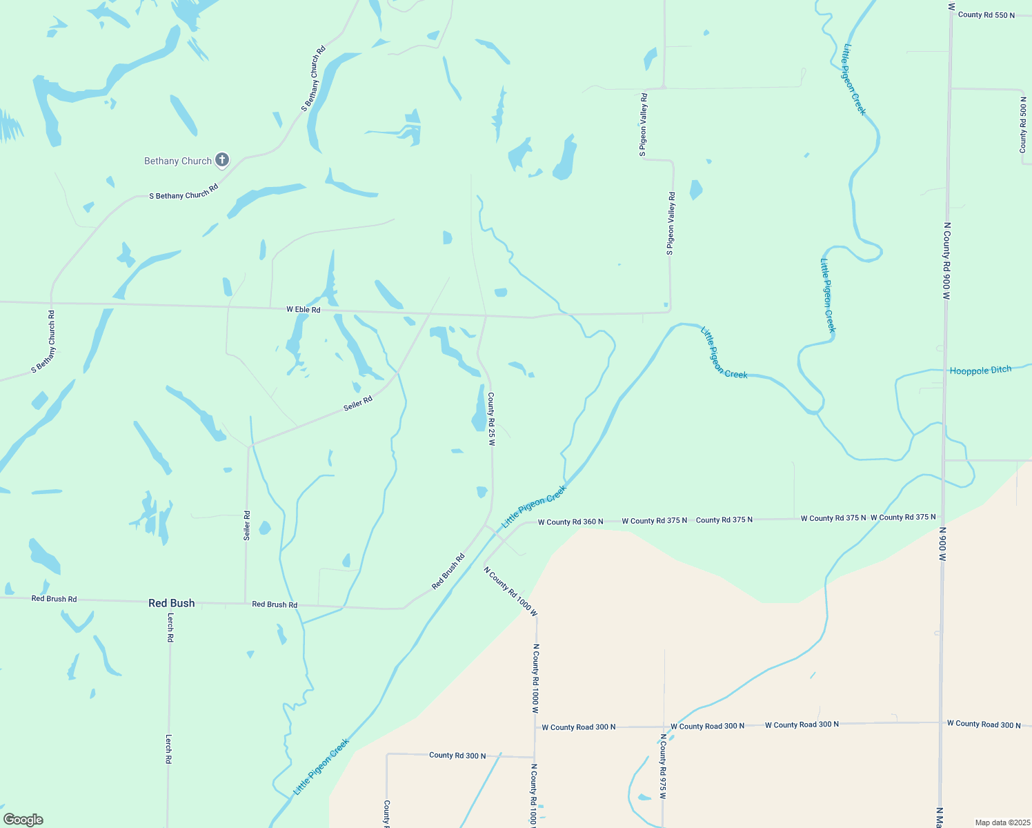 map of restaurants, bars, coffee shops, grocery stores, and more near 5800 Boner Road in Boonville