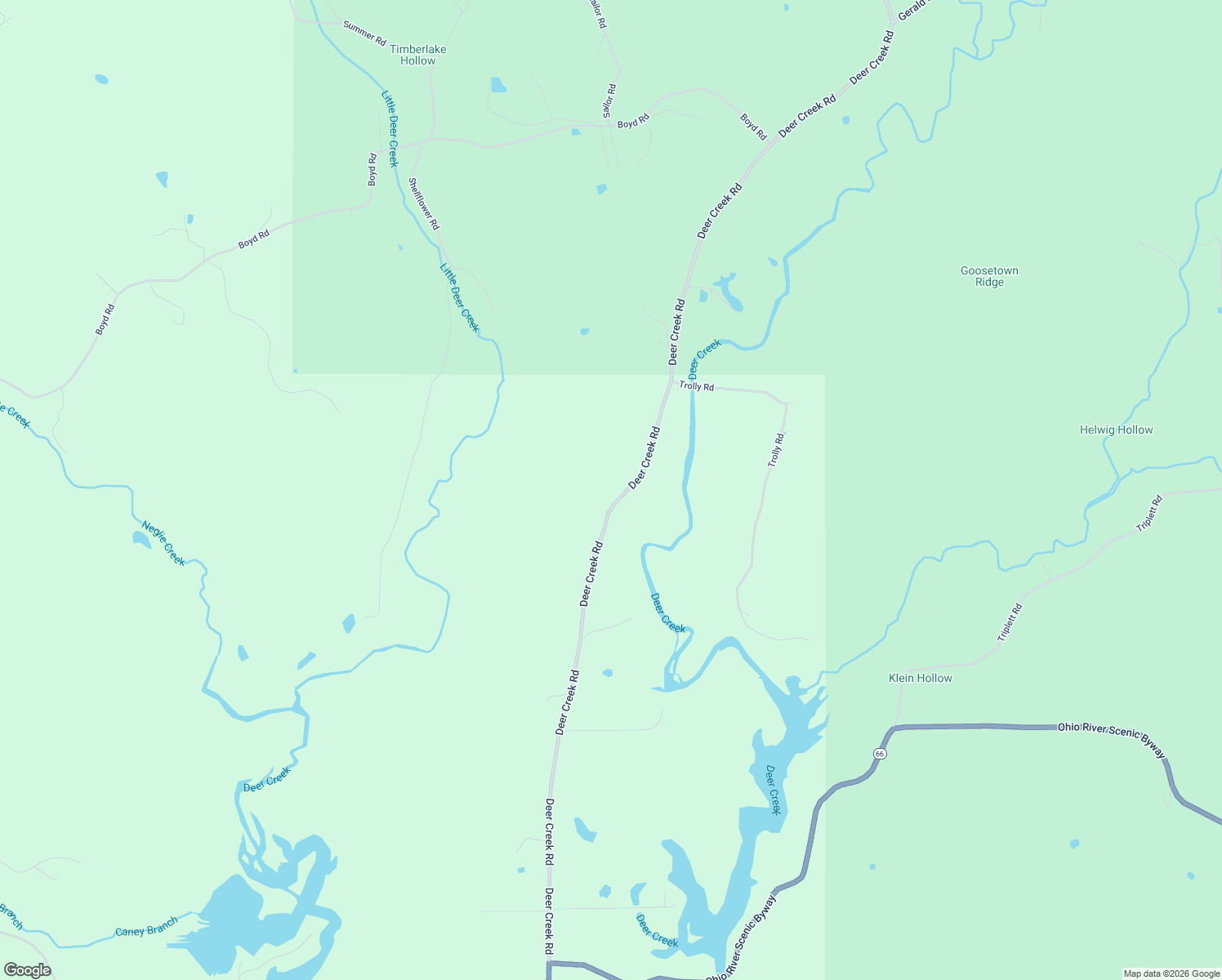 map of restaurants, bars, coffee shops, grocery stores, and more near 7663 Deer Creek Road in Cannelton