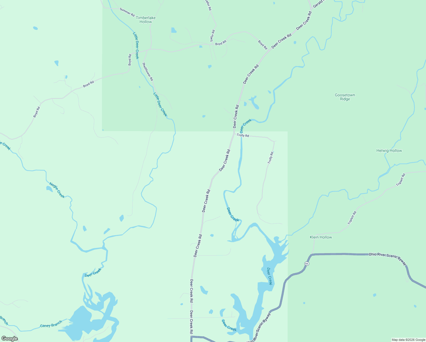 map of restaurants, bars, coffee shops, grocery stores, and more near 7663 Deer Creek Road in Cannelton