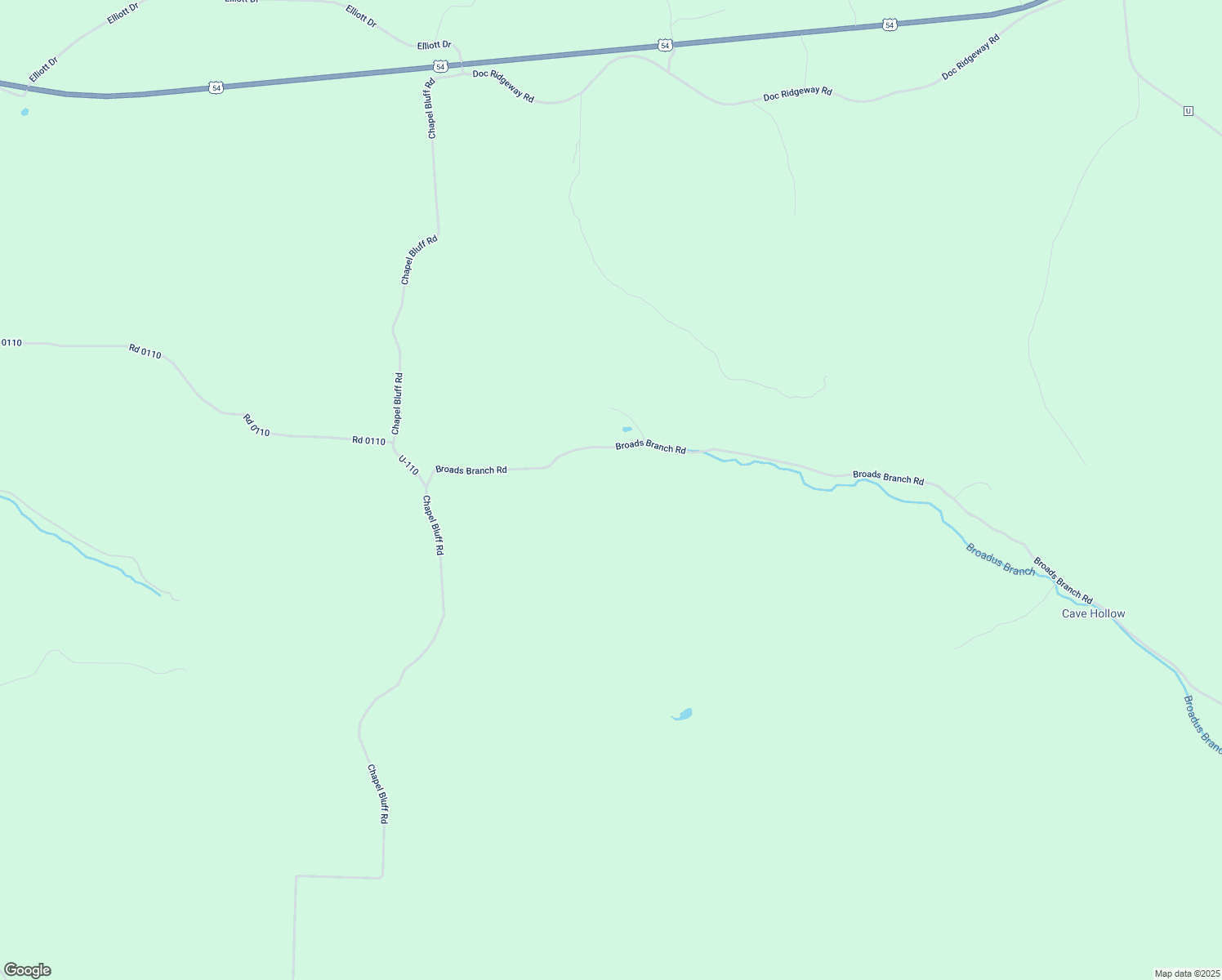 map of restaurants, bars, coffee shops, grocery stores, and more near 580 Broads Branch Road in Macks Creek