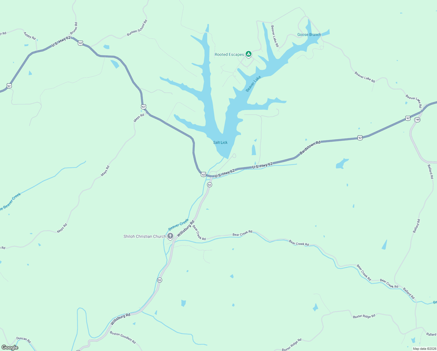 map of restaurants, bars, coffee shops, grocery stores, and more near 2899 Bardstown Road in Lawrenceburg