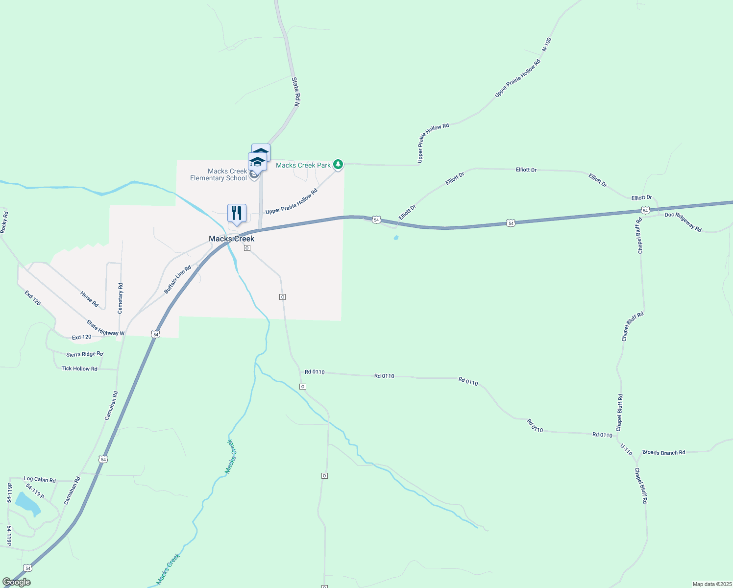 Macks Creek MO Walk Score