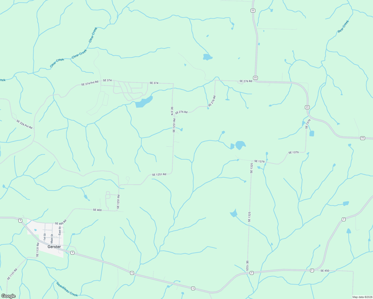 map of restaurants, bars, coffee shops, grocery stores, and more near 3430 Southeast 1251 Road in Osceola