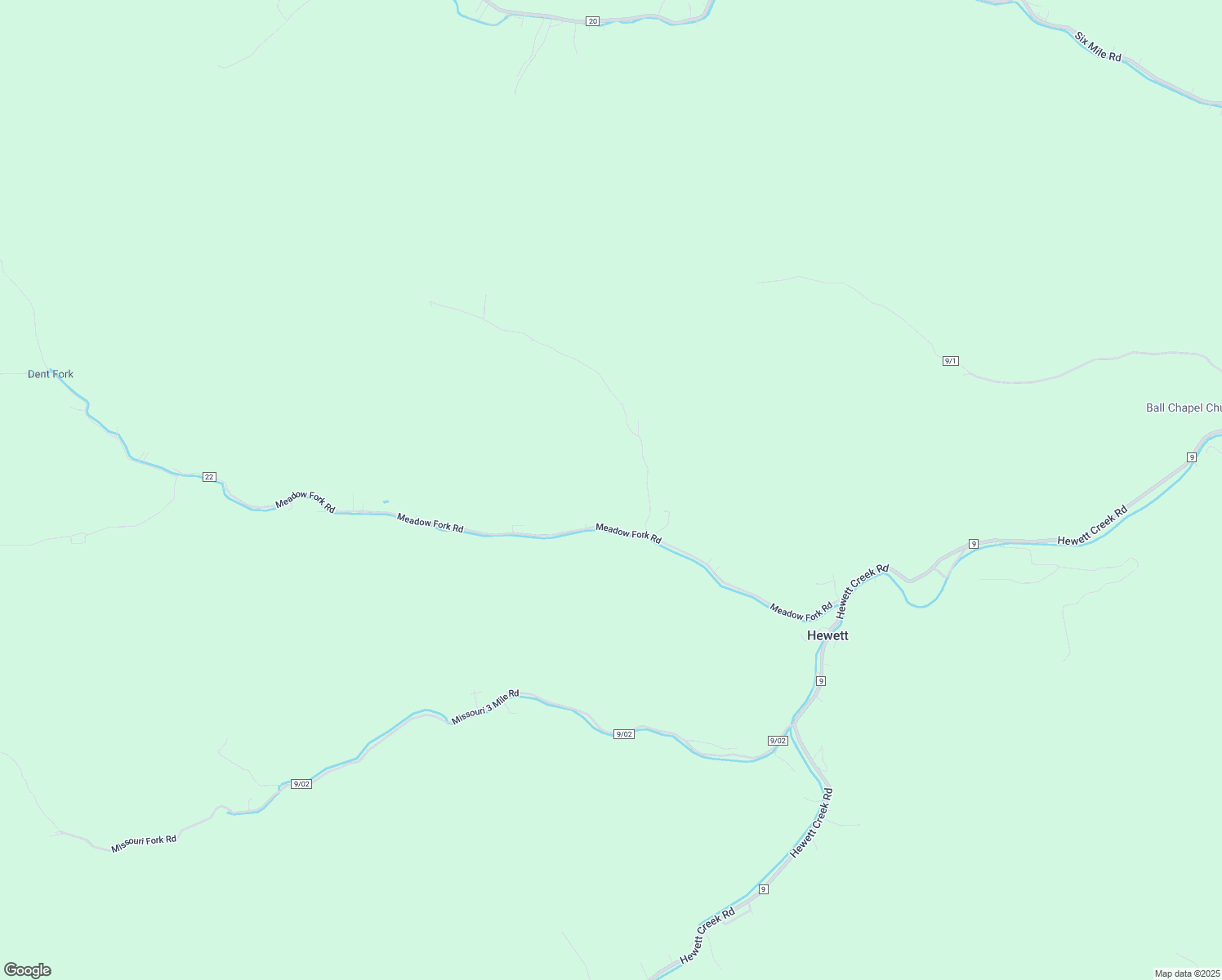 map of restaurants, bars, coffee shops, grocery stores, and more near Meadowfork Road in Hewett