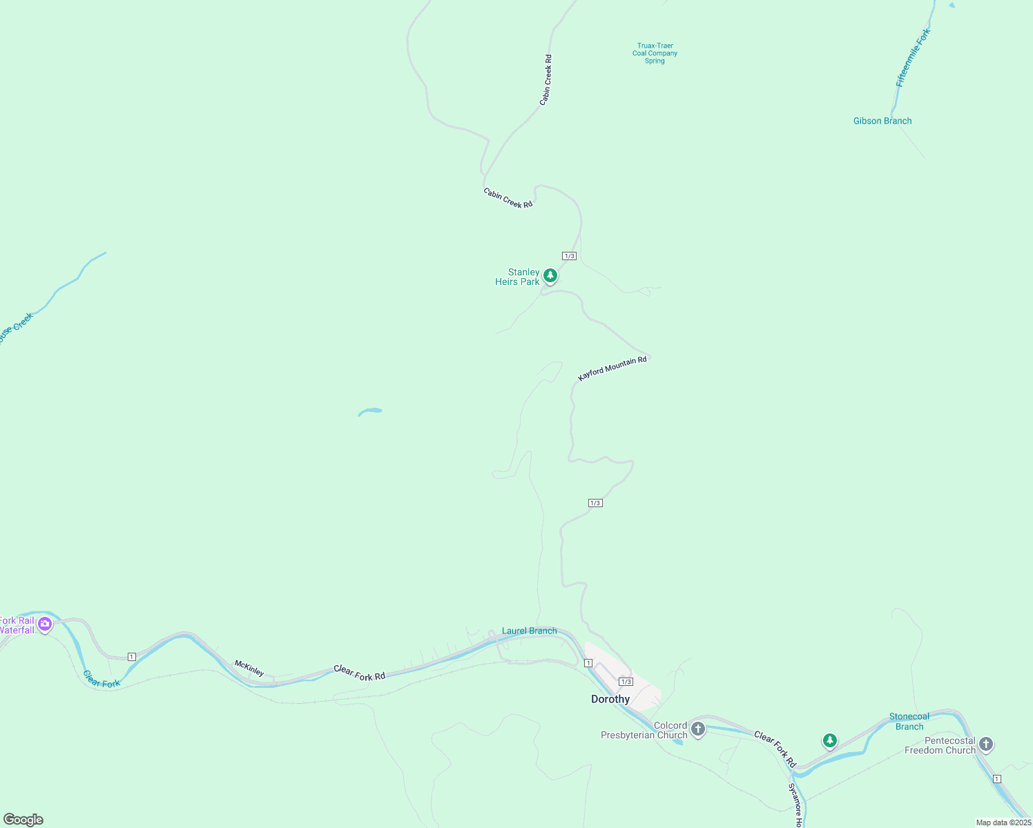 map of restaurants, bars, coffee shops, grocery stores, and more near in Dorothy