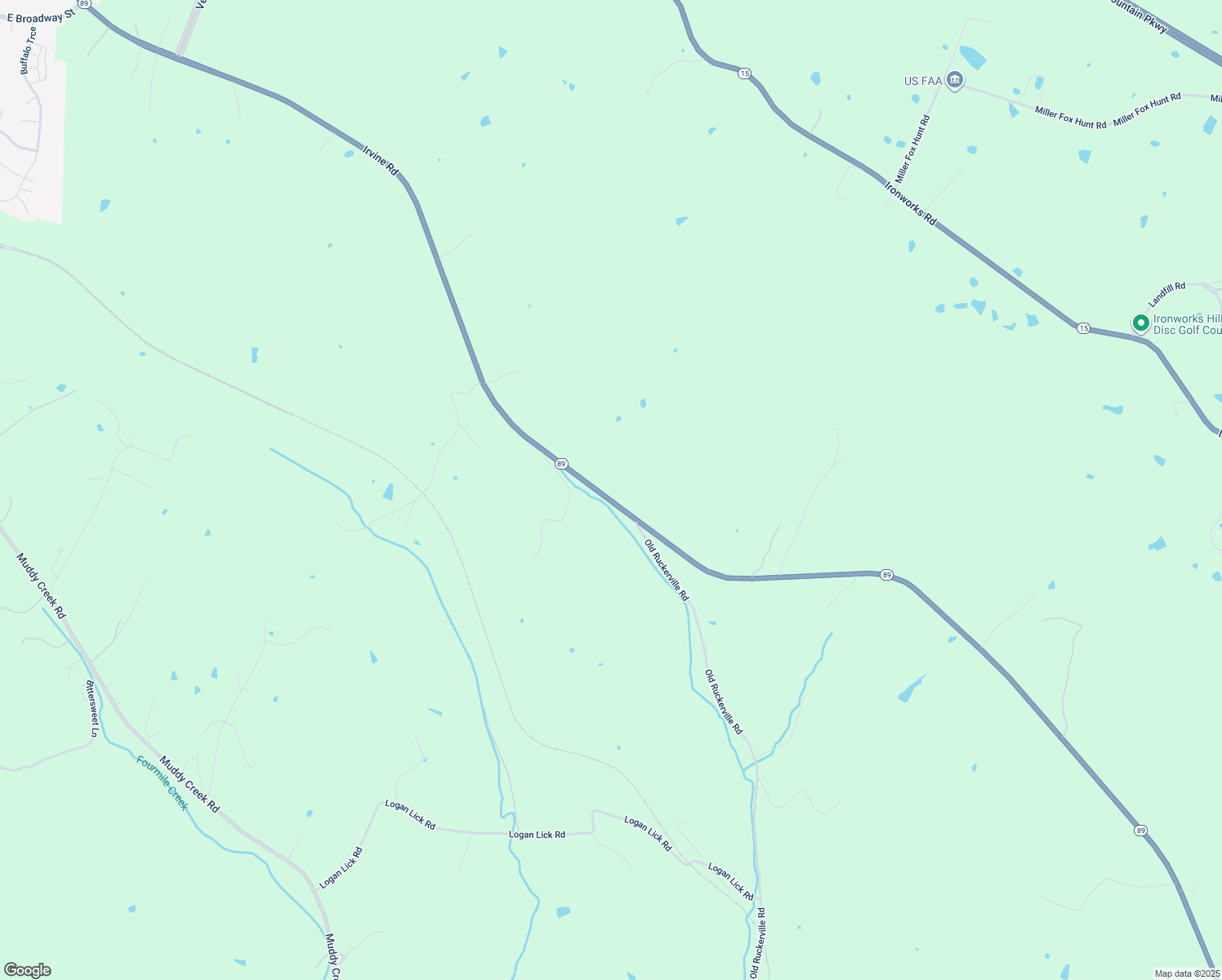 map of restaurants, bars, coffee shops, grocery stores, and more near 3260 Irvine Road in Winchester