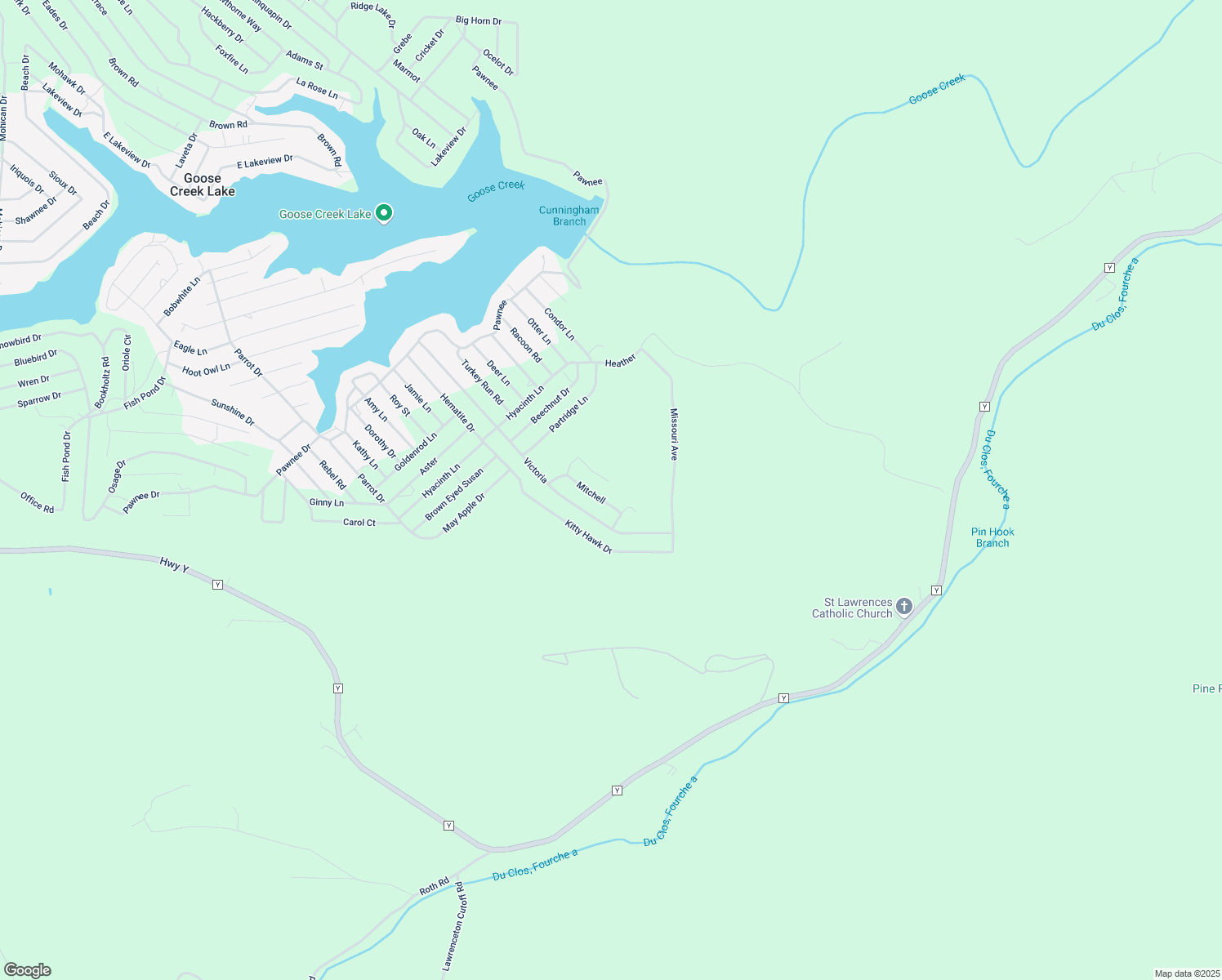 map of restaurants, bars, coffee shops, grocery stores, and more near Bryarwood in French Village