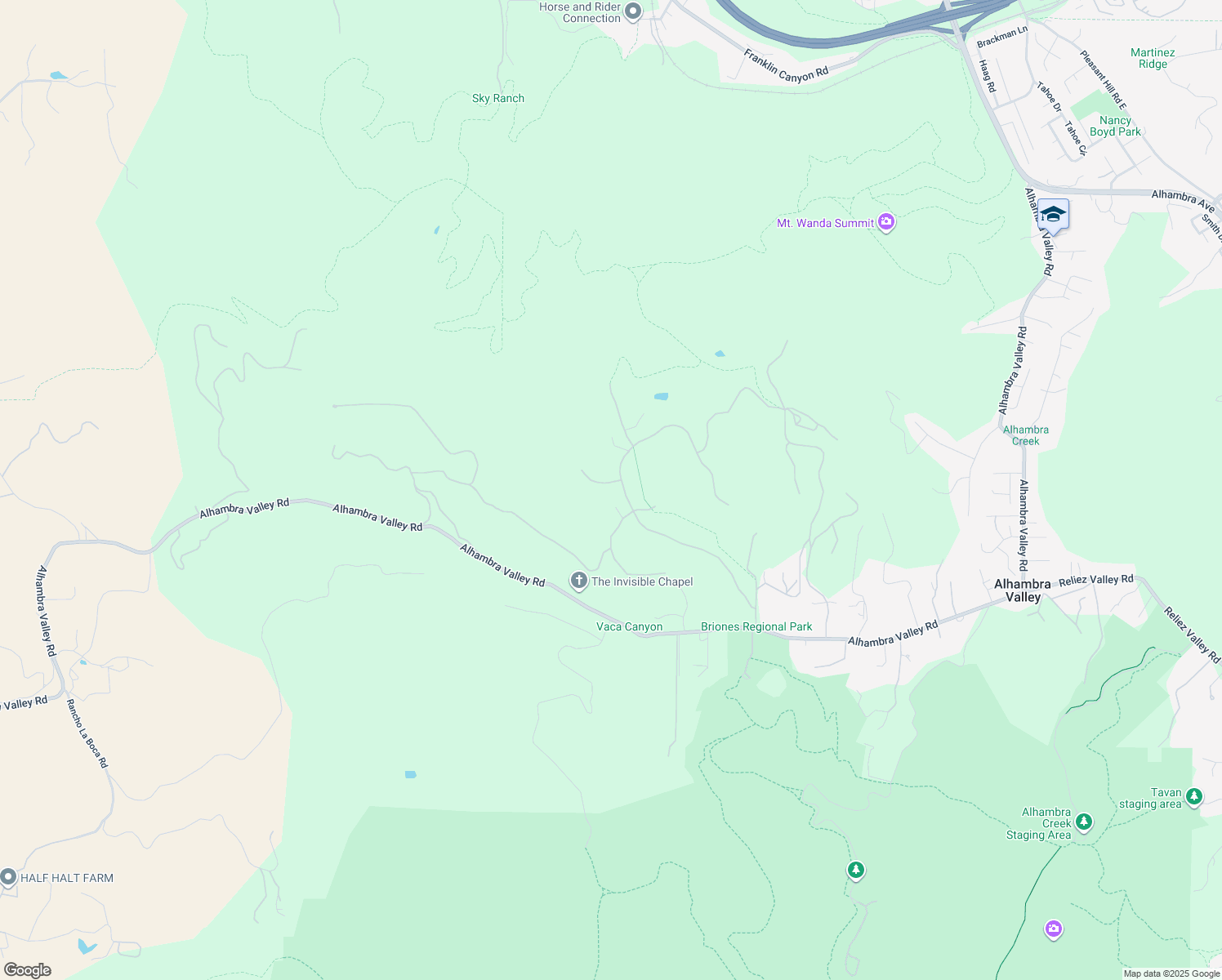 map of restaurants, bars, coffee shops, grocery stores, and more near 211 Stone Valley Court in Martinez
