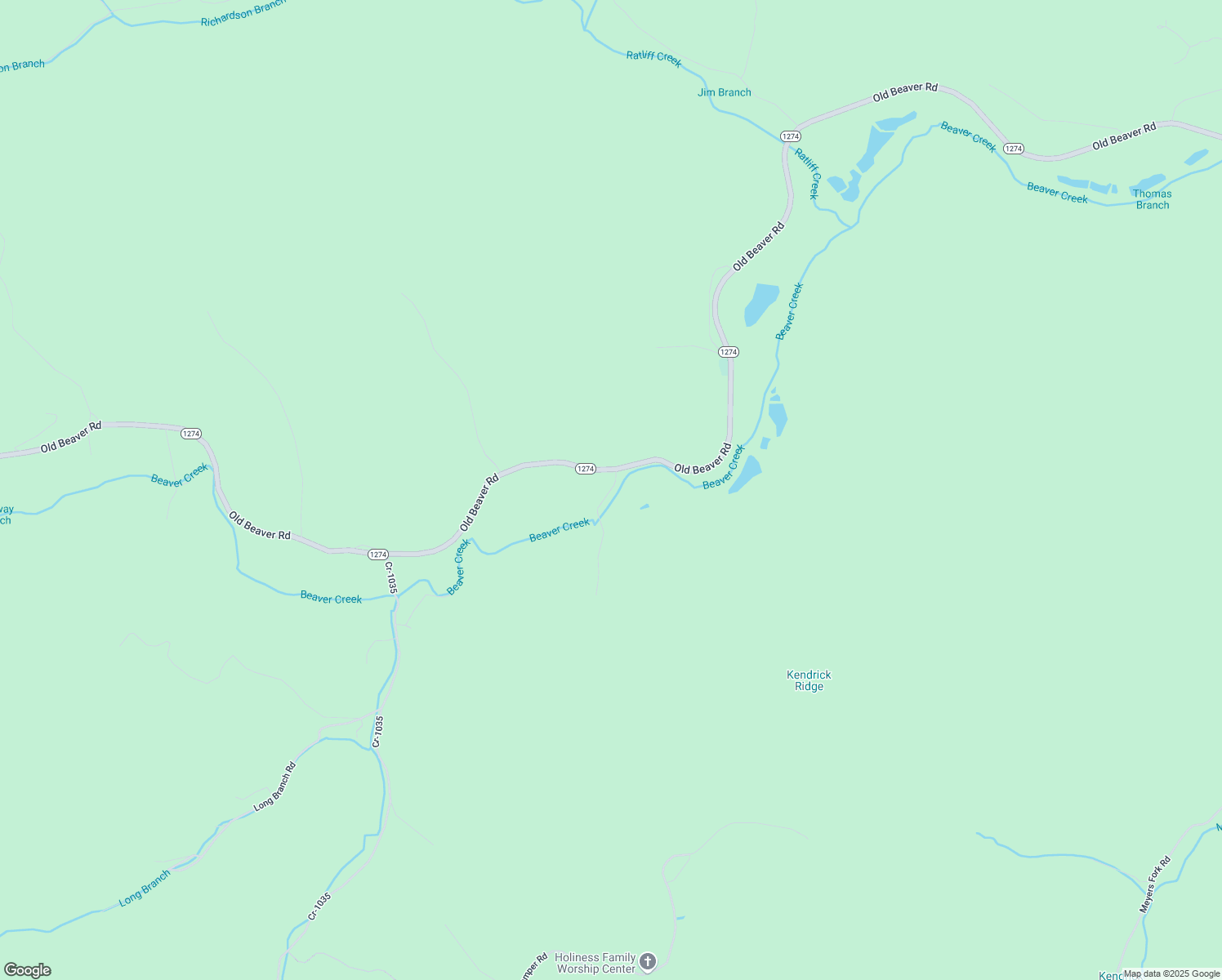 map of restaurants, bars, coffee shops, grocery stores, and more near 341 Hog Branch Road in Frenchburg