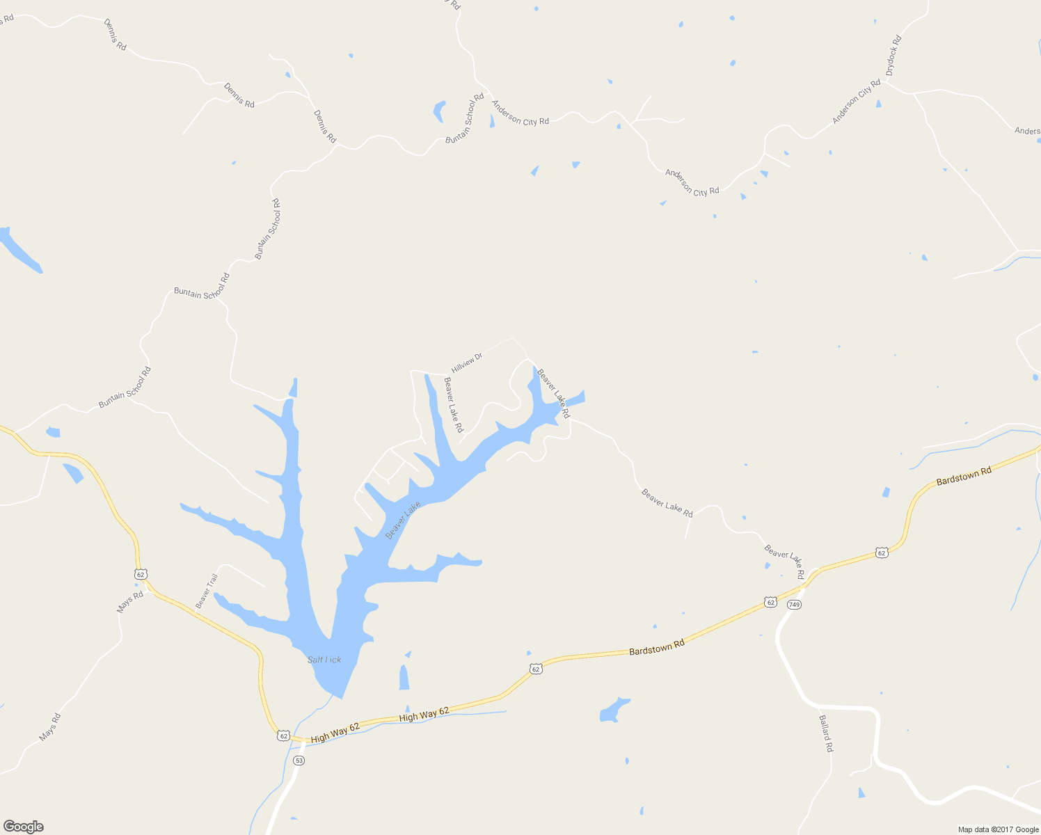 map of restaurants, bars, coffee shops, grocery stores, and more near 1339 Beaver Lake Road in Lawrenceburg