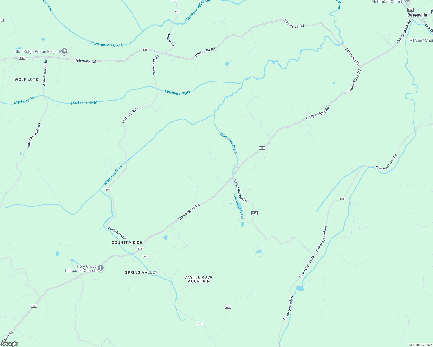 map of restaurants, bars, coffee shops, grocery stores, and more near 2134 Craigs Store Rd in Afton
