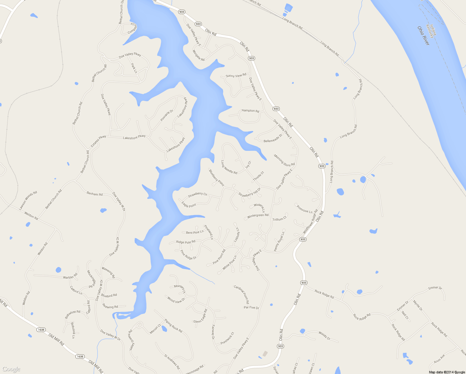 map of restaurants, bars, coffee shops, grocery stores, and more near Teaberry Court in Brandenburg