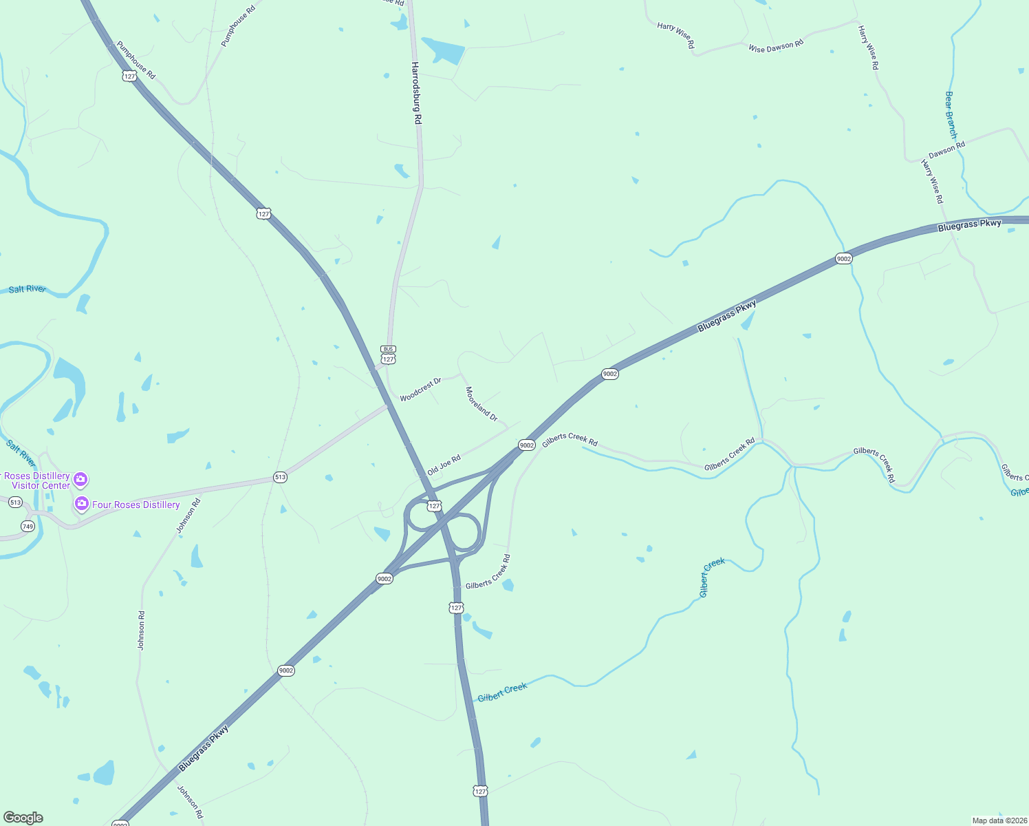 map of restaurants, bars, coffee shops, grocery stores, and more near 1067 Old Joe Road in Lawrenceburg