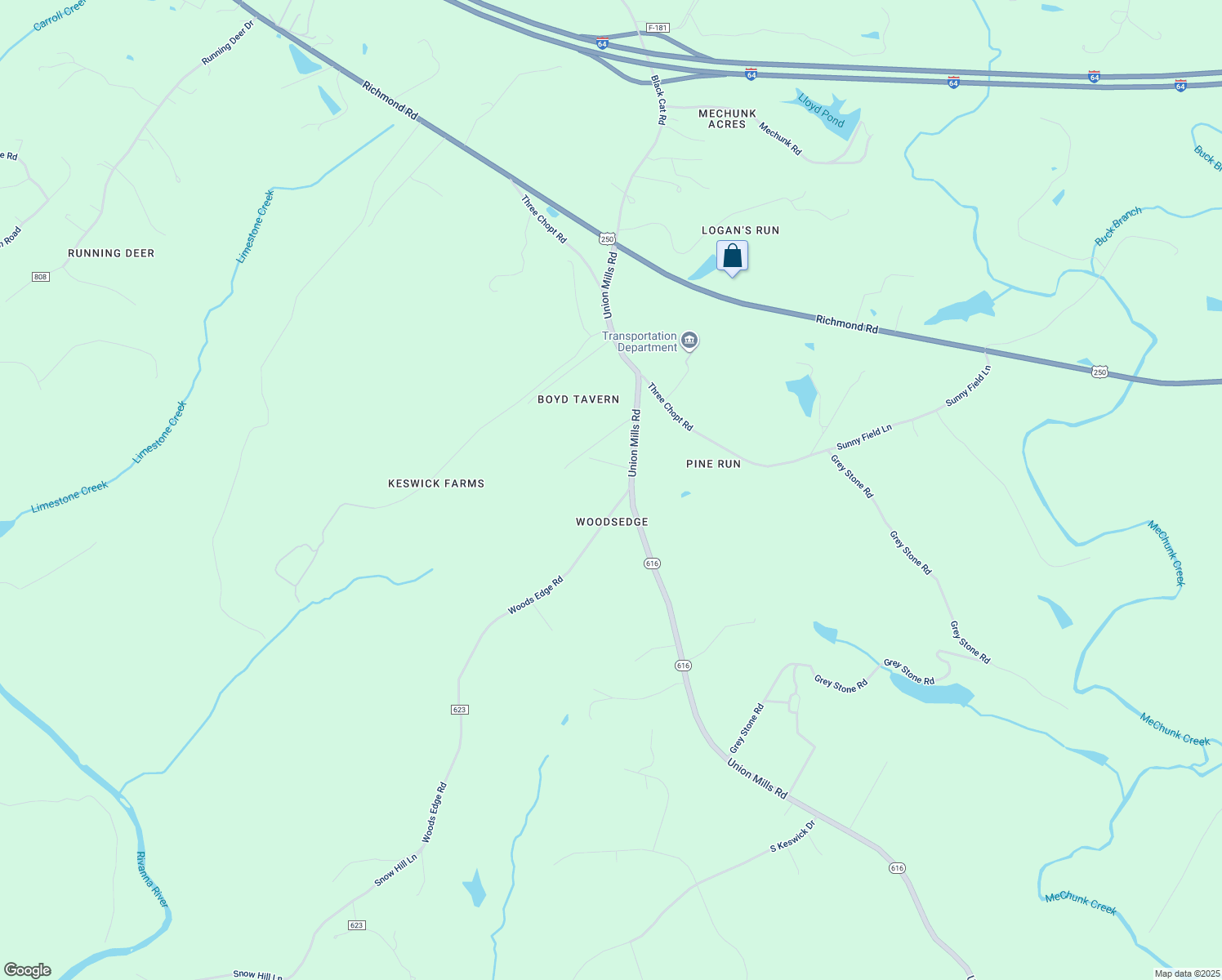 map of restaurants, bars, coffee shops, grocery stores, and more near 4638 Woods Edge Road in Troy
