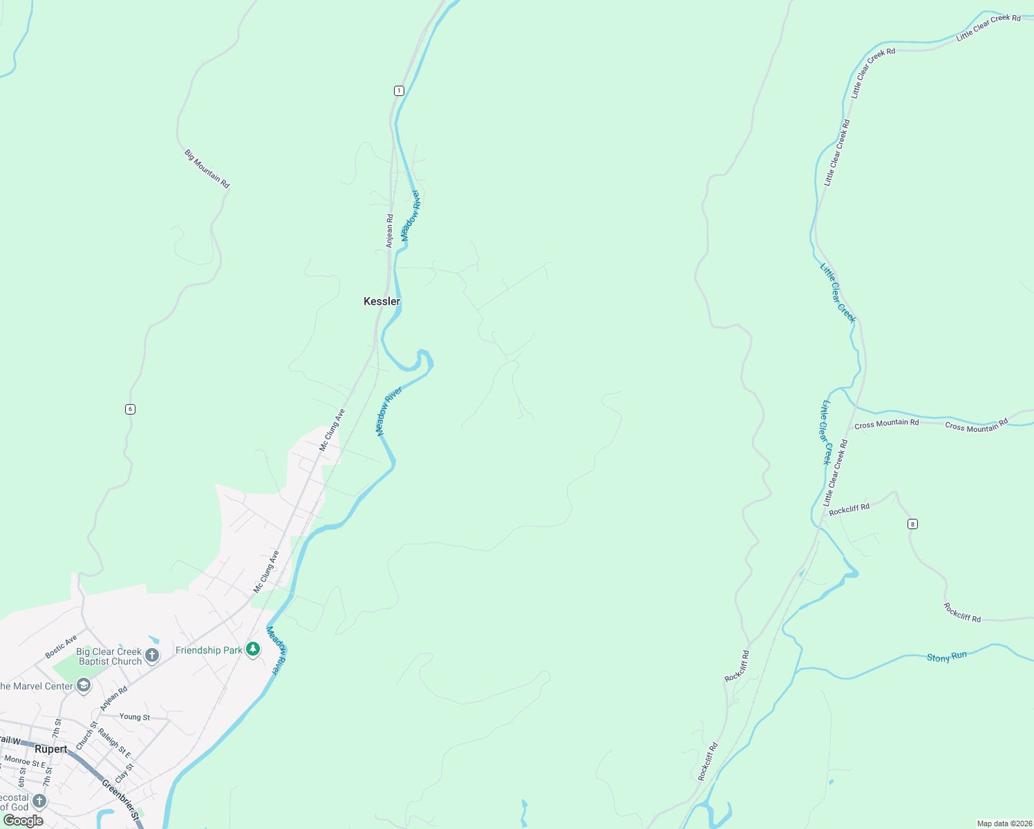 map of restaurants, bars, coffee shops, grocery stores, and more near 900 Kessler Road in Rupert