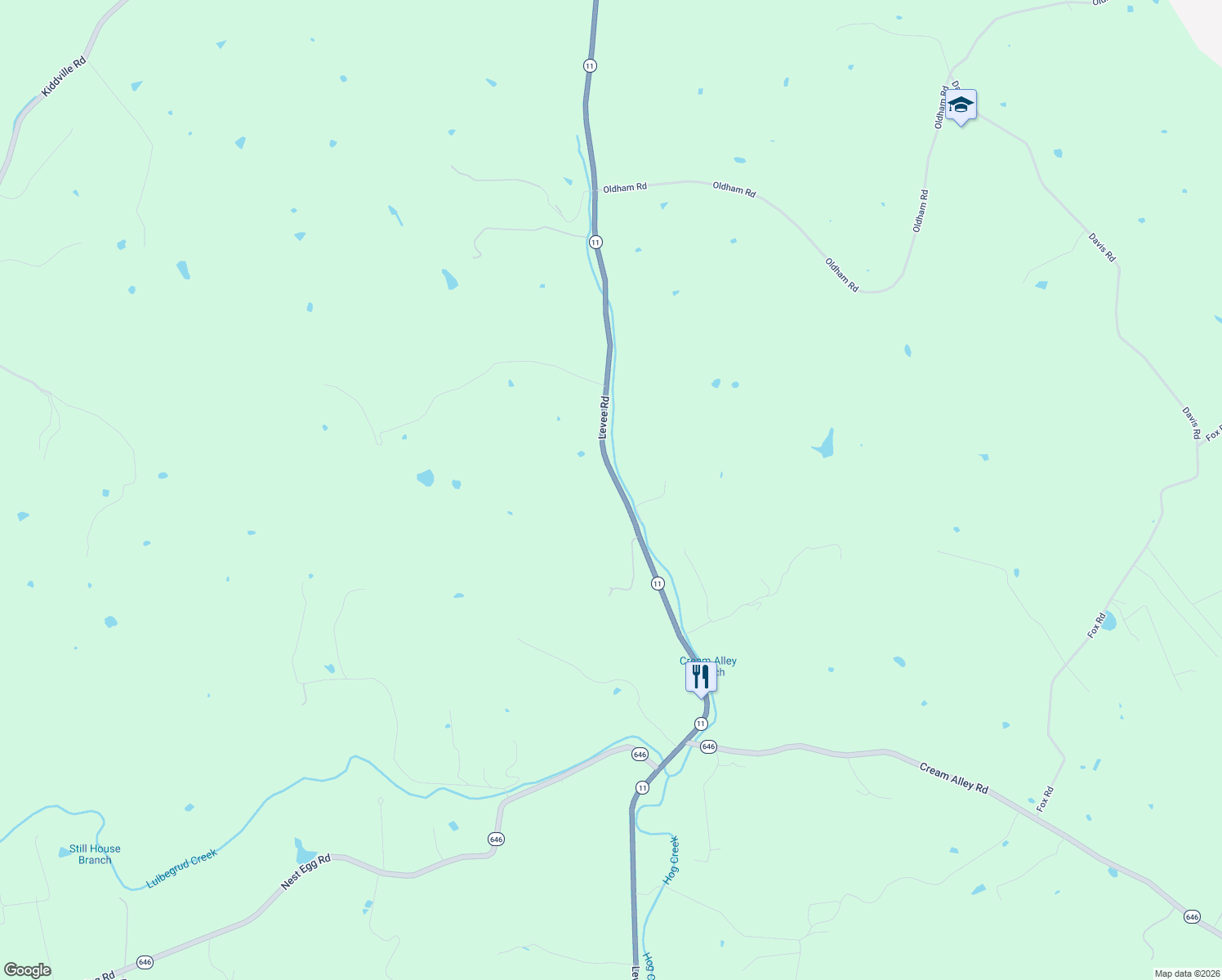map of restaurants, bars, coffee shops, grocery stores, and more near 4654 Levee Road in Mount Sterling
