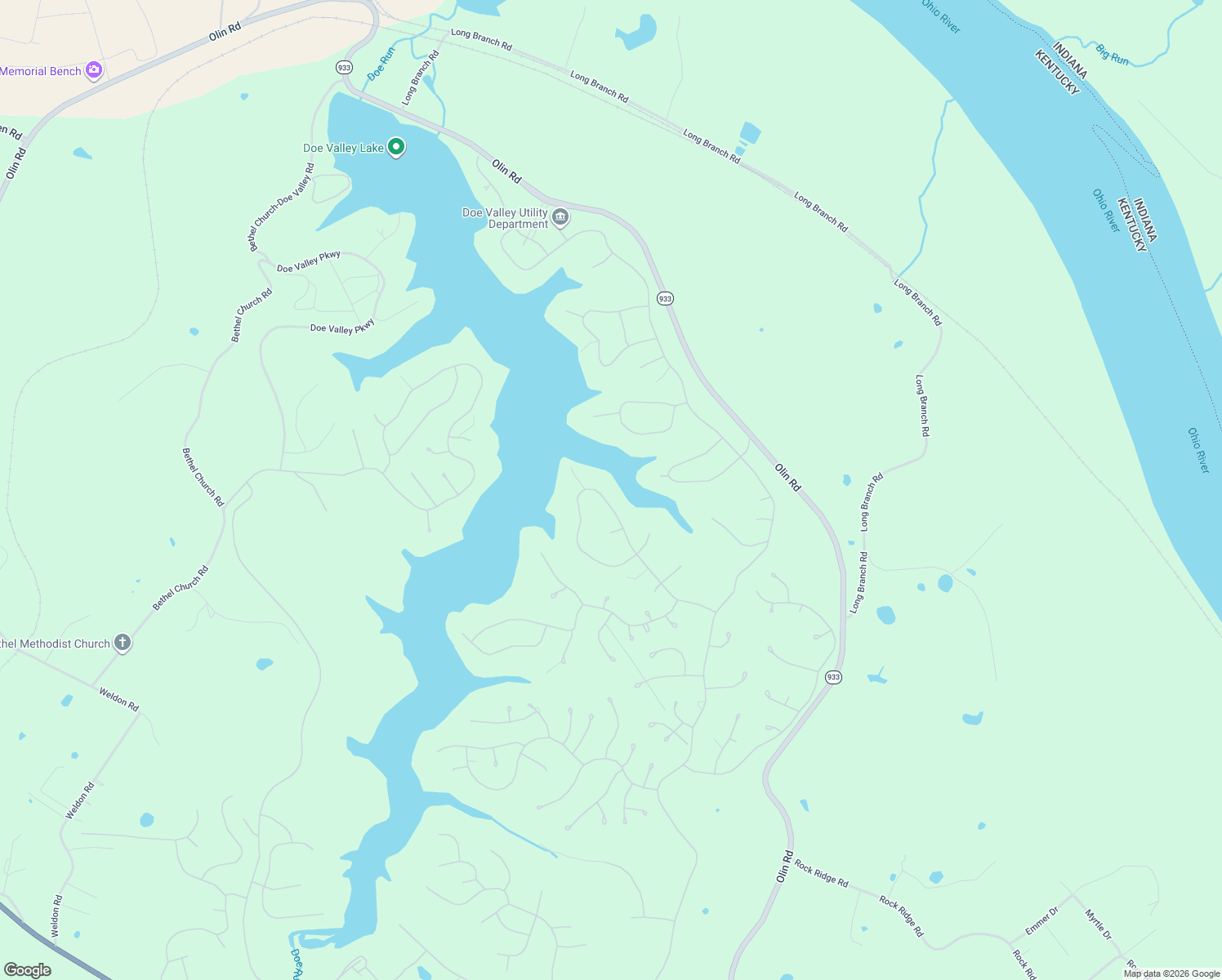 map of restaurants, bars, coffee shops, grocery stores, and more near Long Needle Road in Brandenburg