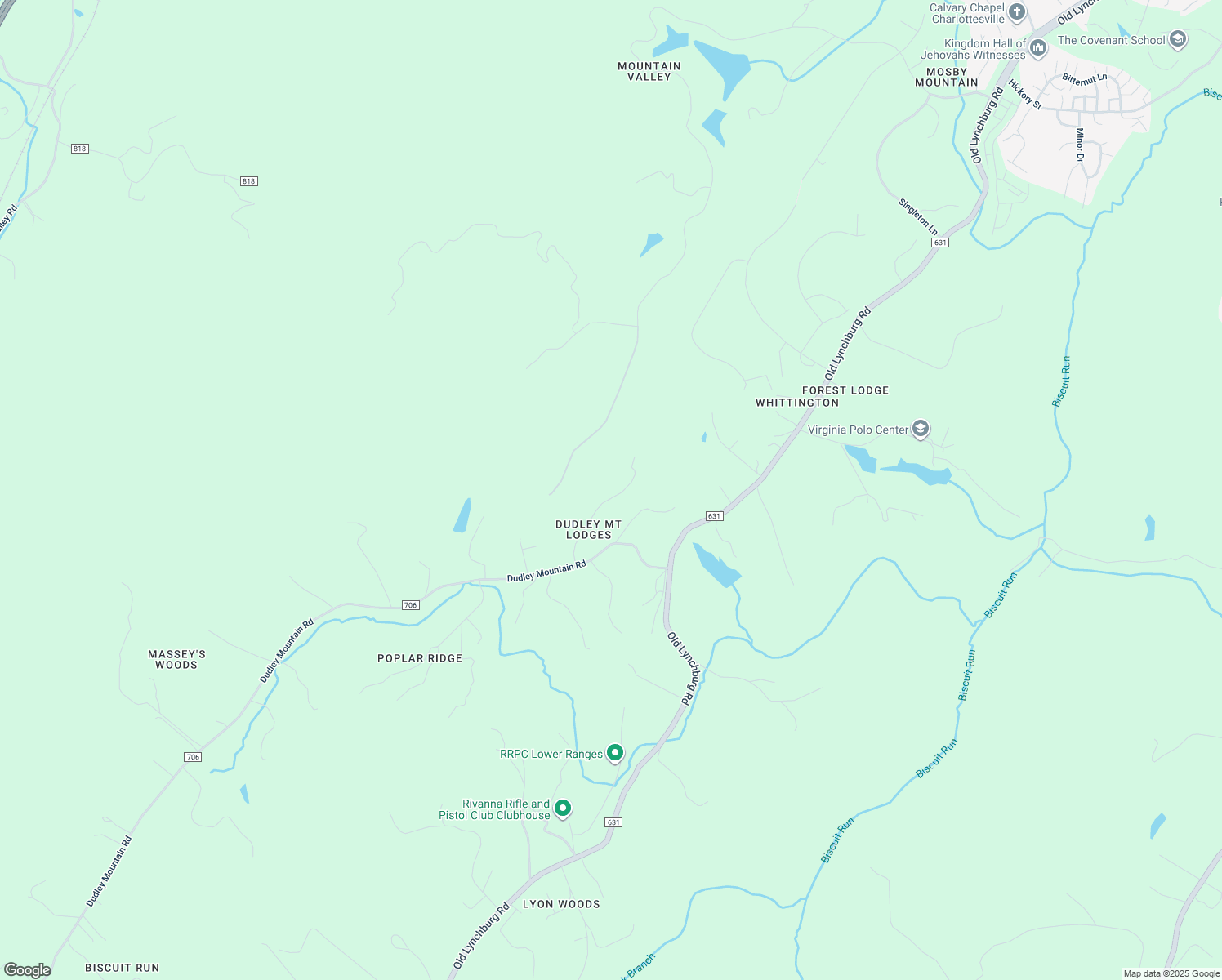 map of restaurants, bars, coffee shops, grocery stores, and more near 1952 Sweet Hollow Lane in Charlottesville