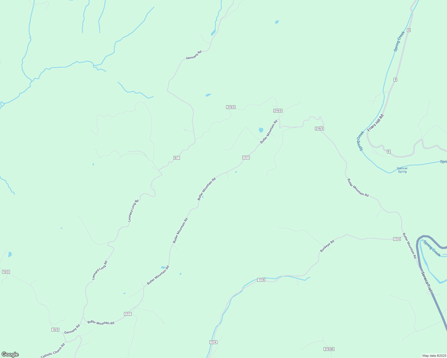 map of restaurants, bars, coffee shops, grocery stores, and more near 3300 Catholic Church in Renick