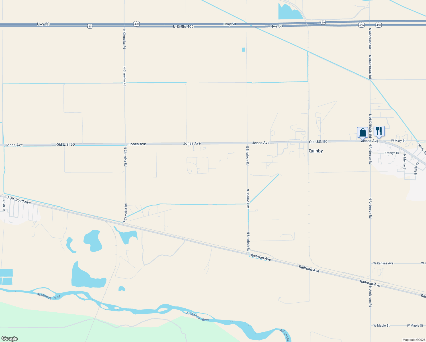 map of restaurants, bars, coffee shops, grocery stores, and more near 4538 Jones Avenue in Garden City