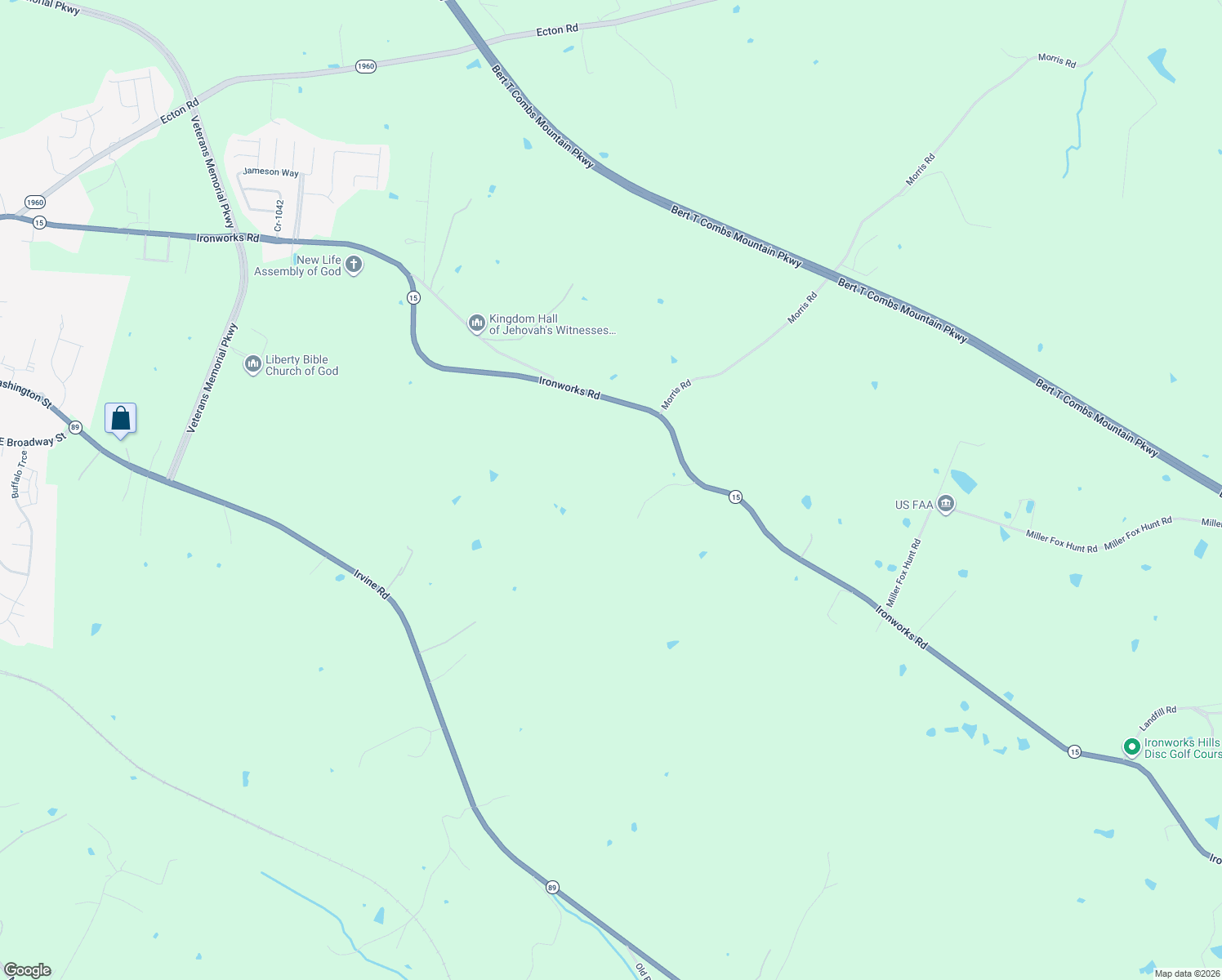 map of restaurants, bars, coffee shops, grocery stores, and more near 3063-3503 Ironworks Road in Winchester