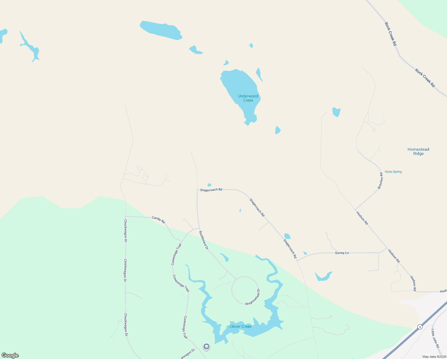 map of restaurants, bars, coffee shops, grocery stores, and more near 5252 Stagecoach Road in Copperopolis