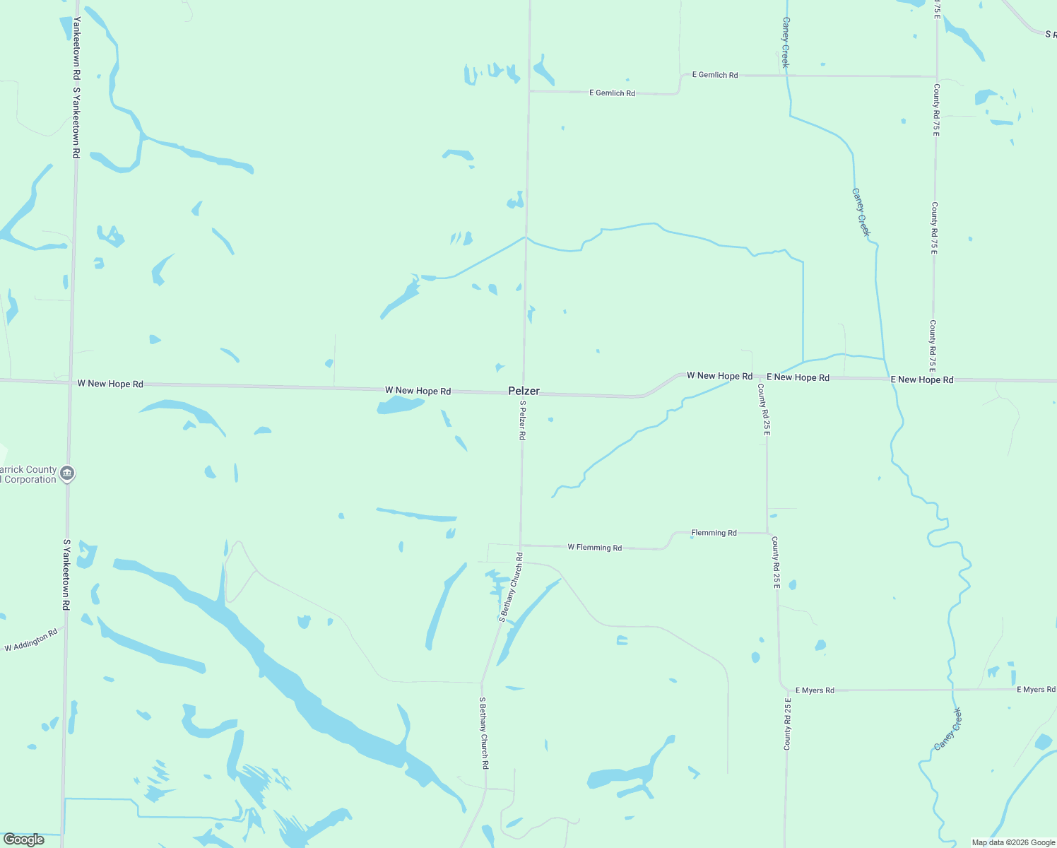 map of restaurants, bars, coffee shops, grocery stores, and more near 3122 South Pelzer Road in Boonville